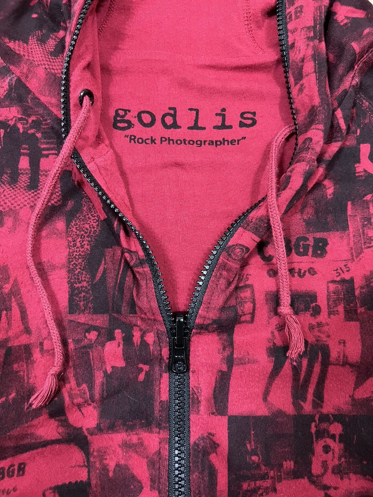 Hysteric Glamour RARE🔥"Godlis Rock Photographer" CBGB OVP Full Zipper Hoodie Size US S / EU 44-46 / 1 - 8 Thumbnail