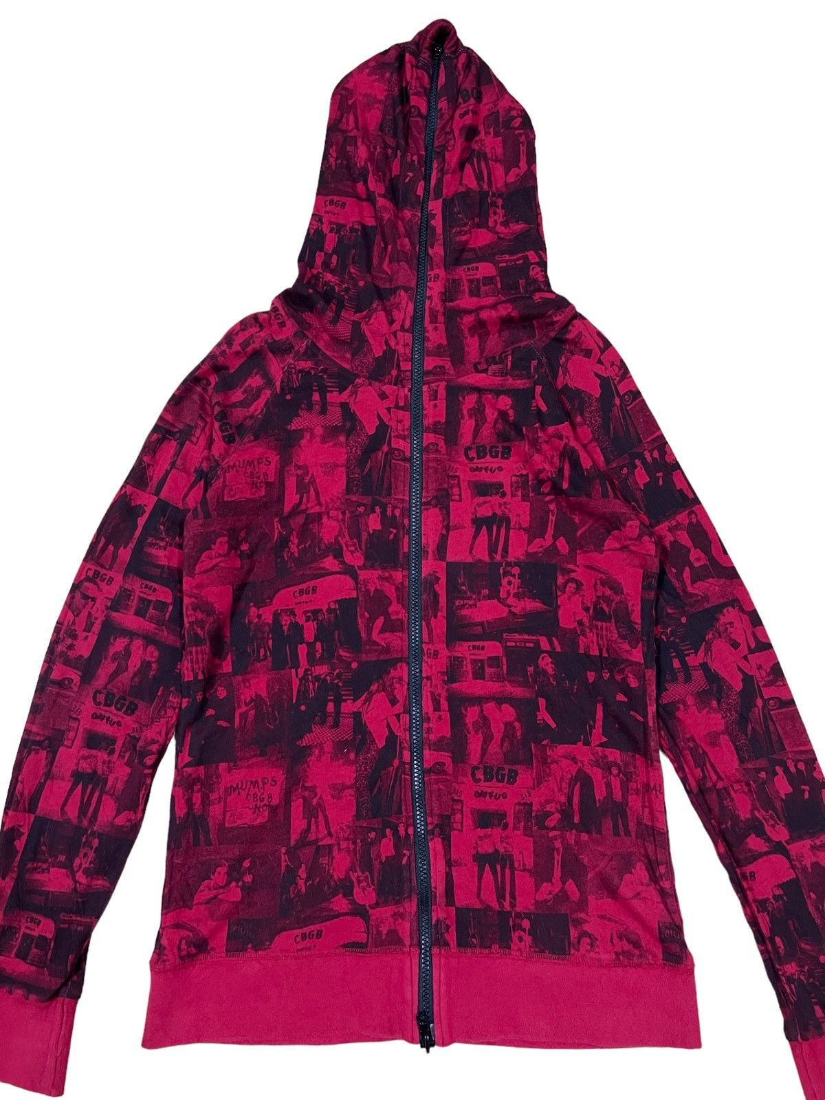 Hysteric Glamour RARE🔥"Godlis Rock Photographer" CBGB OVP Full Zipper Hoodie Size US S / EU 44-46 / 1 - 2 Thumbnail