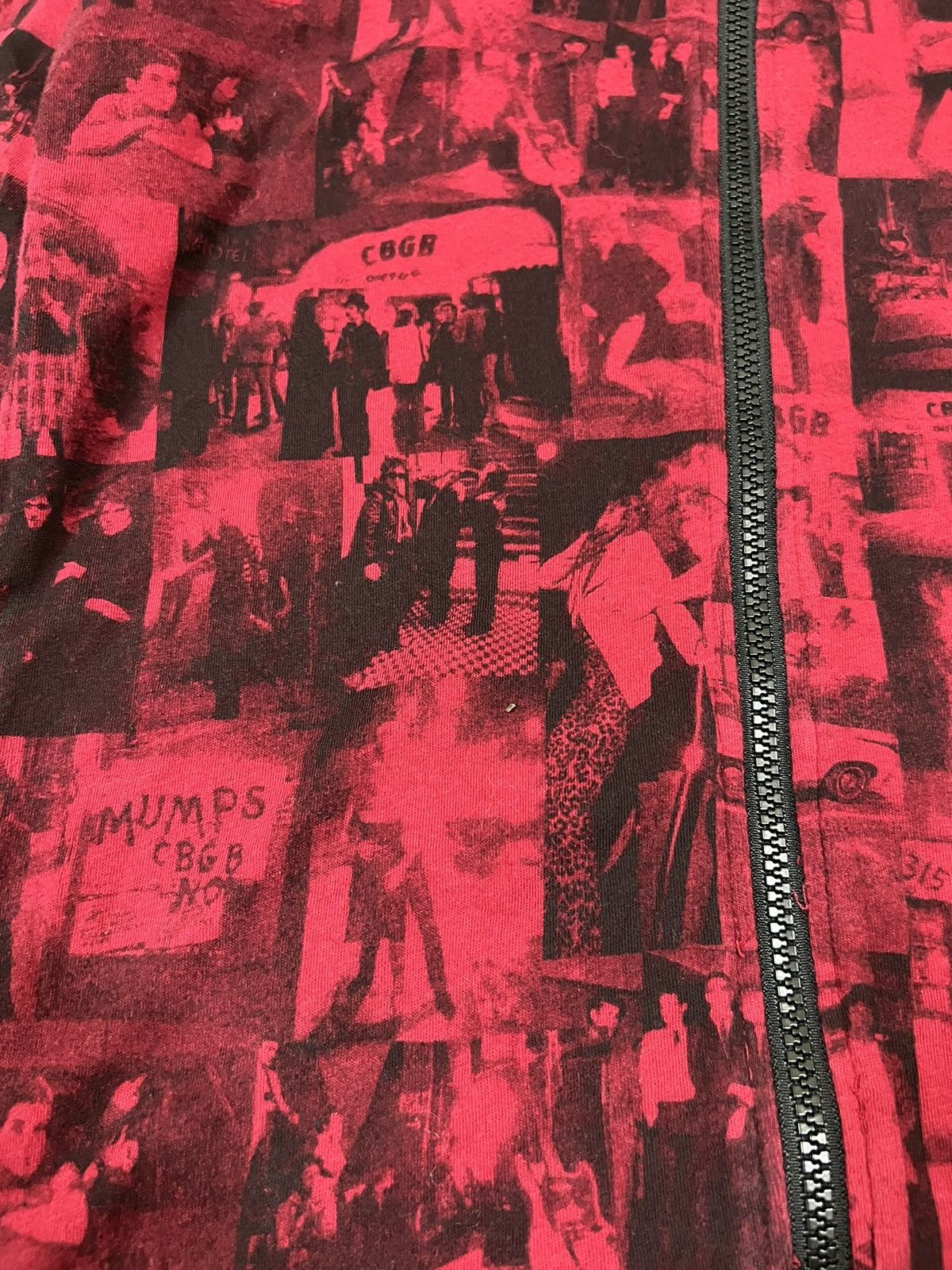 Hysteric Glamour RARE🔥"Godlis Rock Photographer" CBGB OVP Full Zipper Hoodie Size US S / EU 44-46 / 1 - 6 Thumbnail