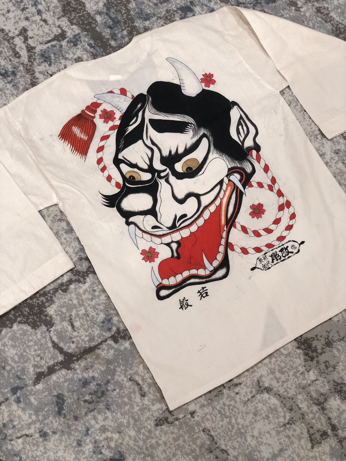 Beauty Beast × Hysteric Glamour × Japanese Brand Rare Vintage Hand Painting Samurai JUBAN Shirt Size US L / EU 52-54 / 3 - 3 Thumbnail
