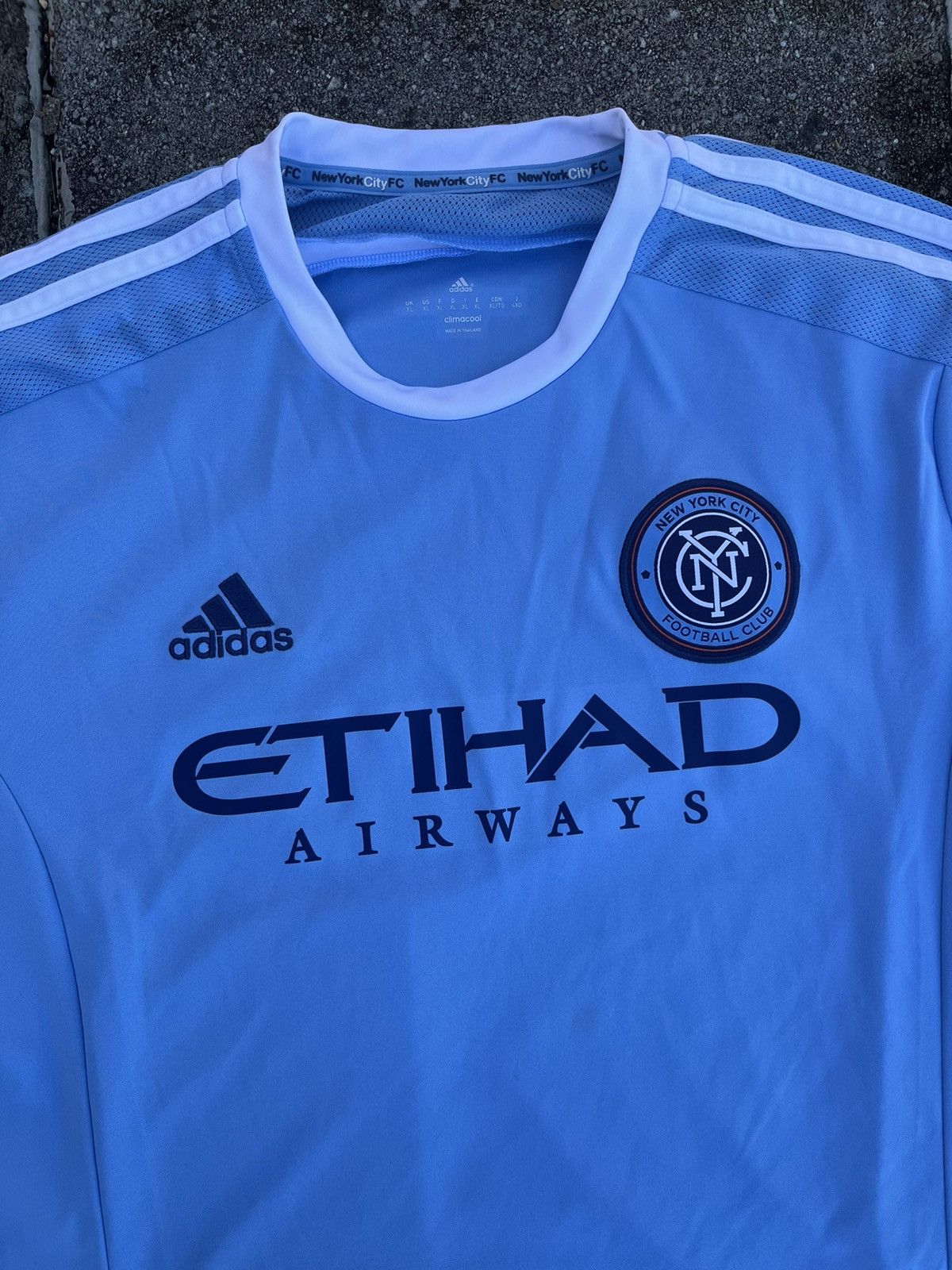 Adidas Adidas 2021 New York City FC Jersey Size US XL / EU 56 / 4 - 2 Thumbnail