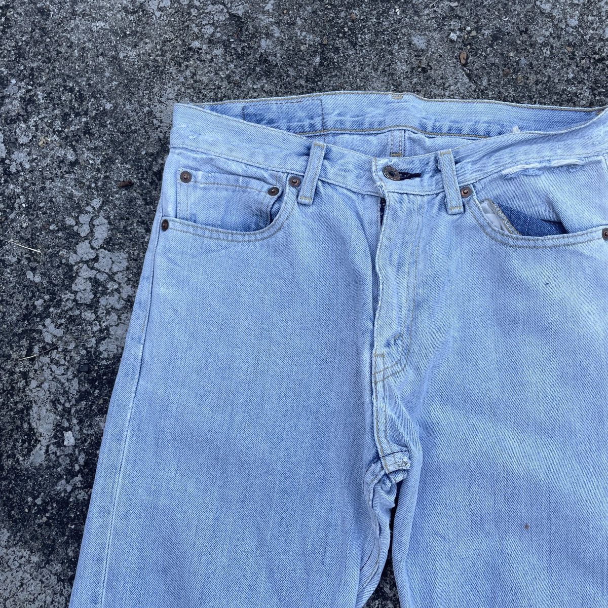 Levi's Vintage Levis 532 Distressed Denim Jeans Size US 30 / EU 46 - 3 Thumbnail