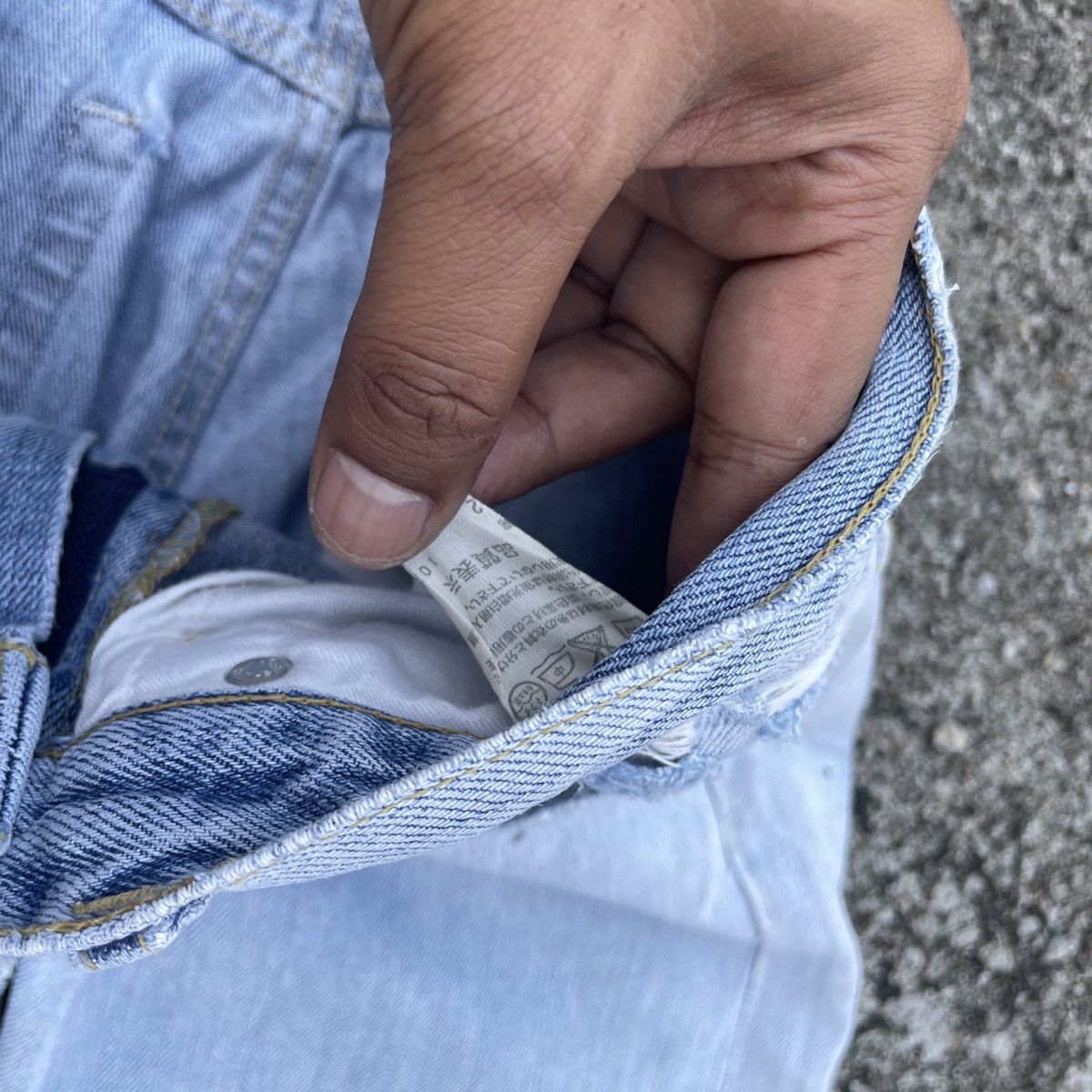 Levi's Vintage Levis 532 Distressed Denim Jeans Size US 30 / EU 46 - 6 Thumbnail