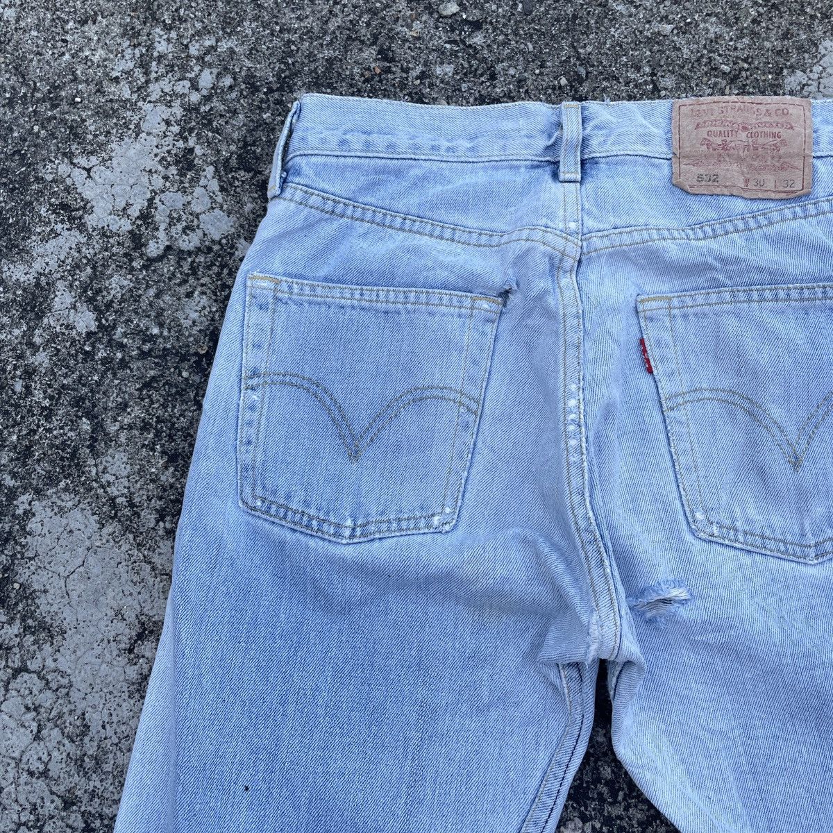 Levi's Vintage Levis 532 Distressed Denim Jeans Size US 30 / EU 46 - 9 Thumbnail