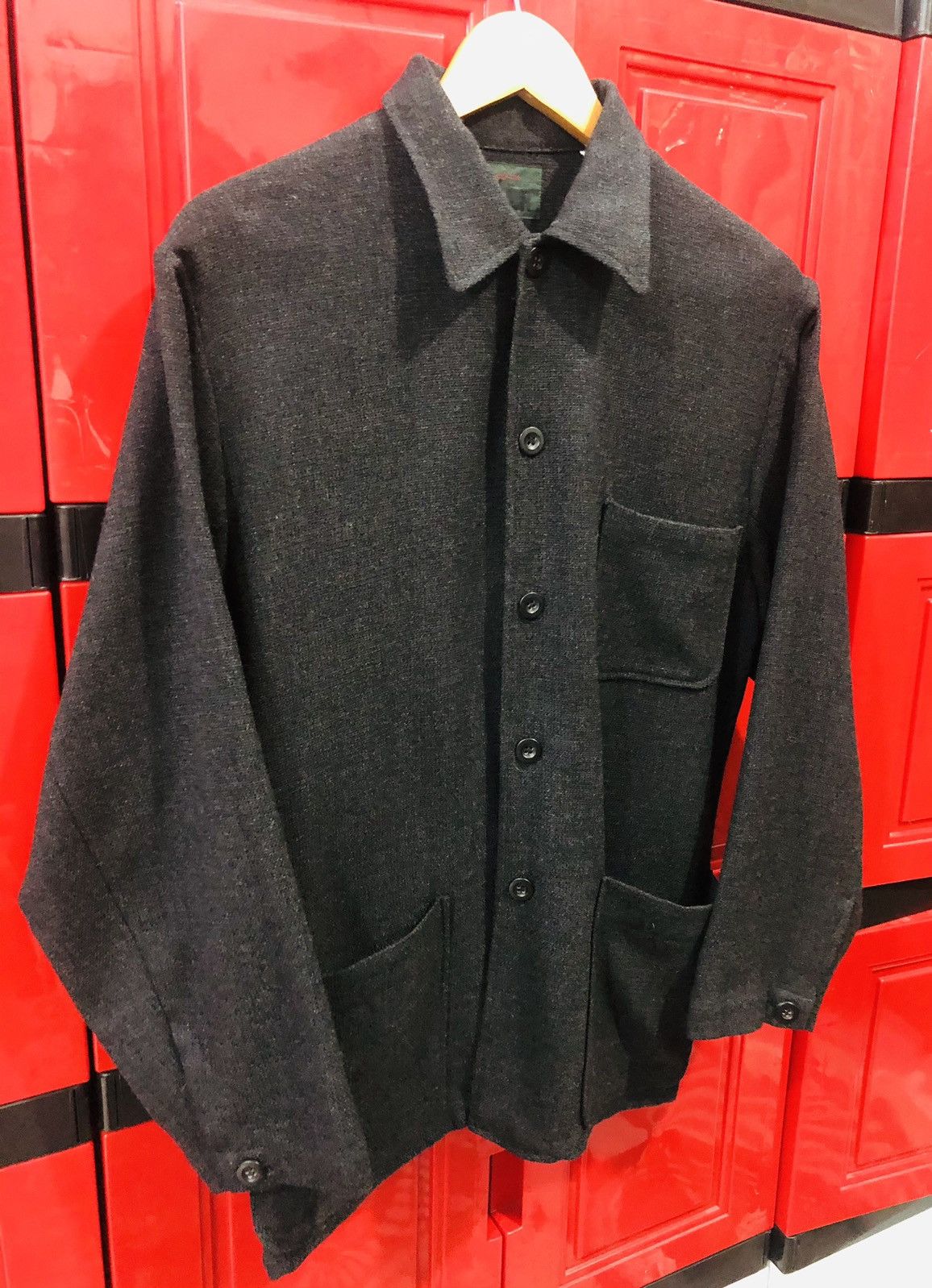 Vintage × Yohji Yamamoto A.A.R Yohji Yamamoto Against All Risk Button Up Jacket Size US M / EU 48-50 / 2 - 4 Thumbnail