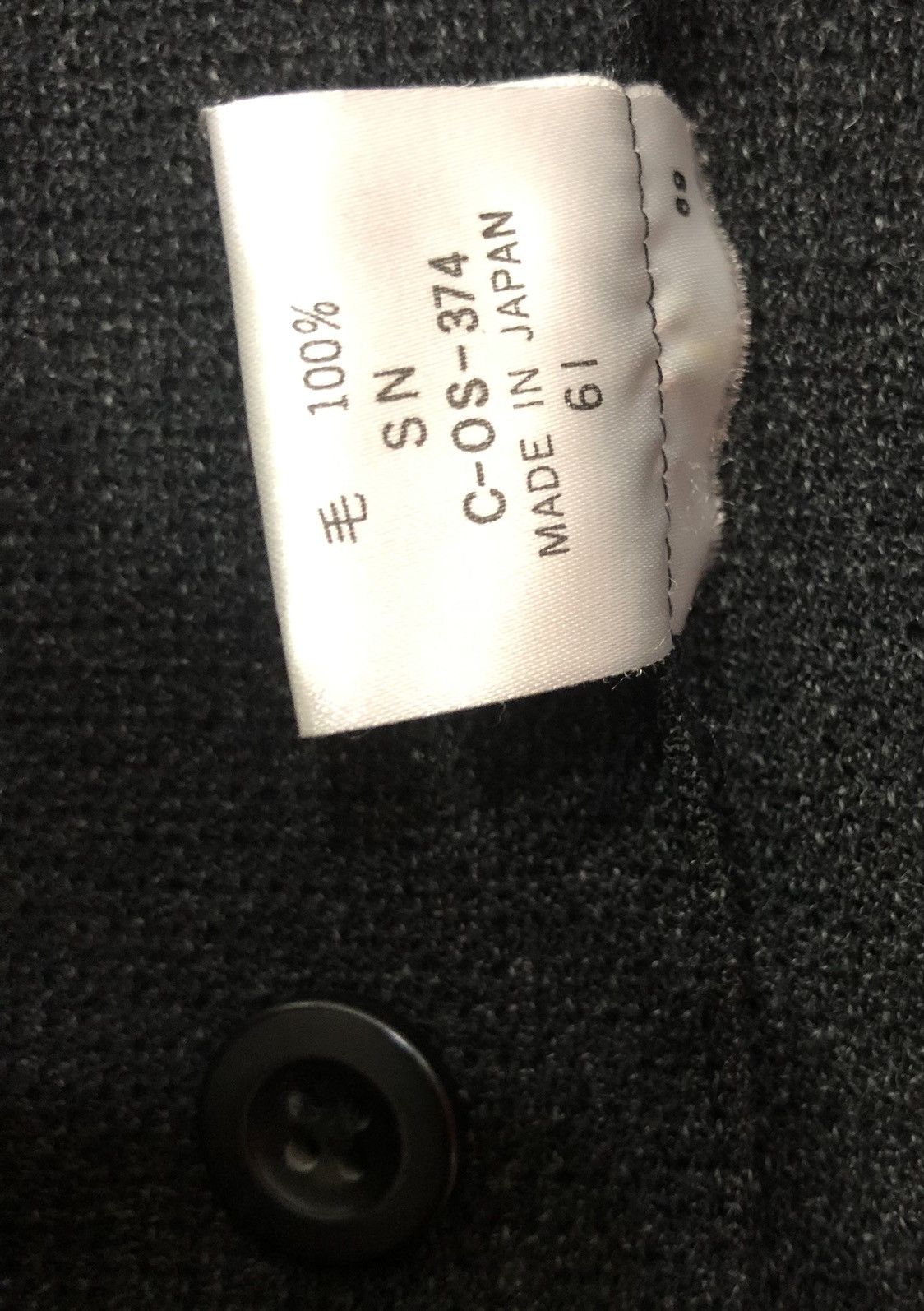 Vintage × Yohji Yamamoto A.A.R Yohji Yamamoto Against All Risk Button Up Jacket Size US M / EU 48-50 / 2 - 12 Thumbnail