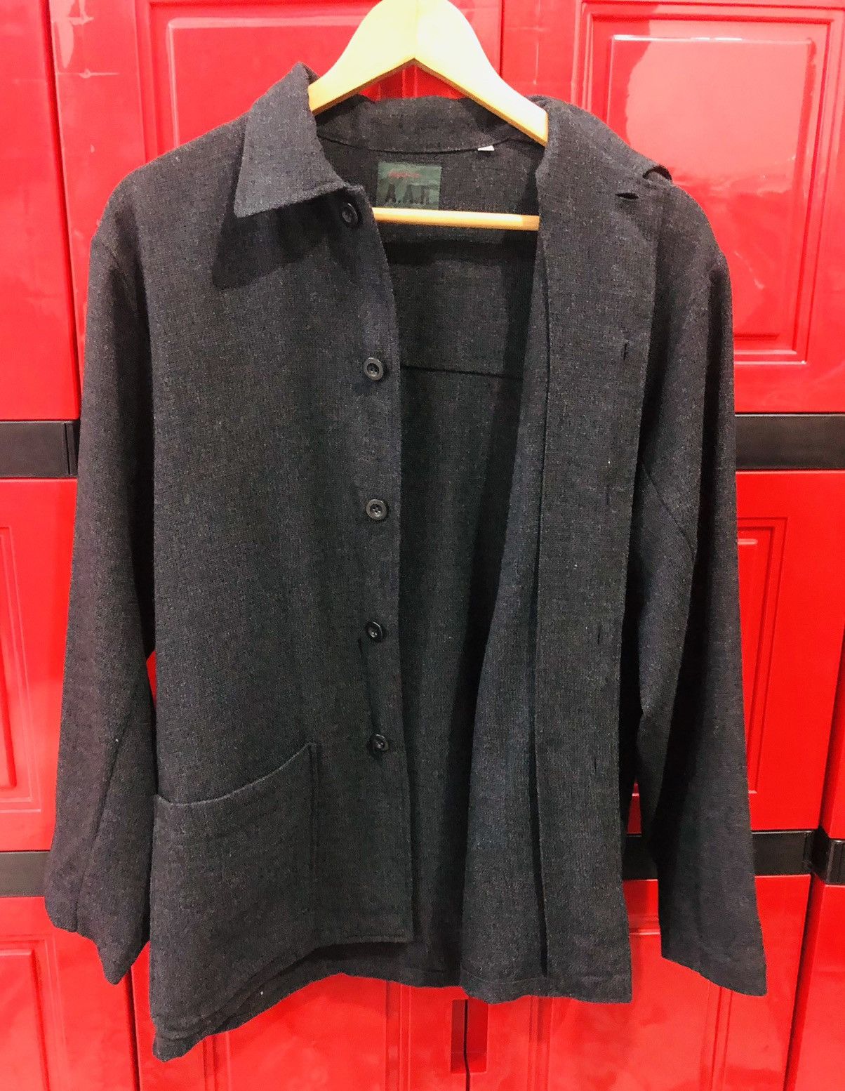Vintage × Yohji Yamamoto A.A.R Yohji Yamamoto Against All Risk Button Up Jacket Size US M / EU 48-50 / 2 - 7 Thumbnail