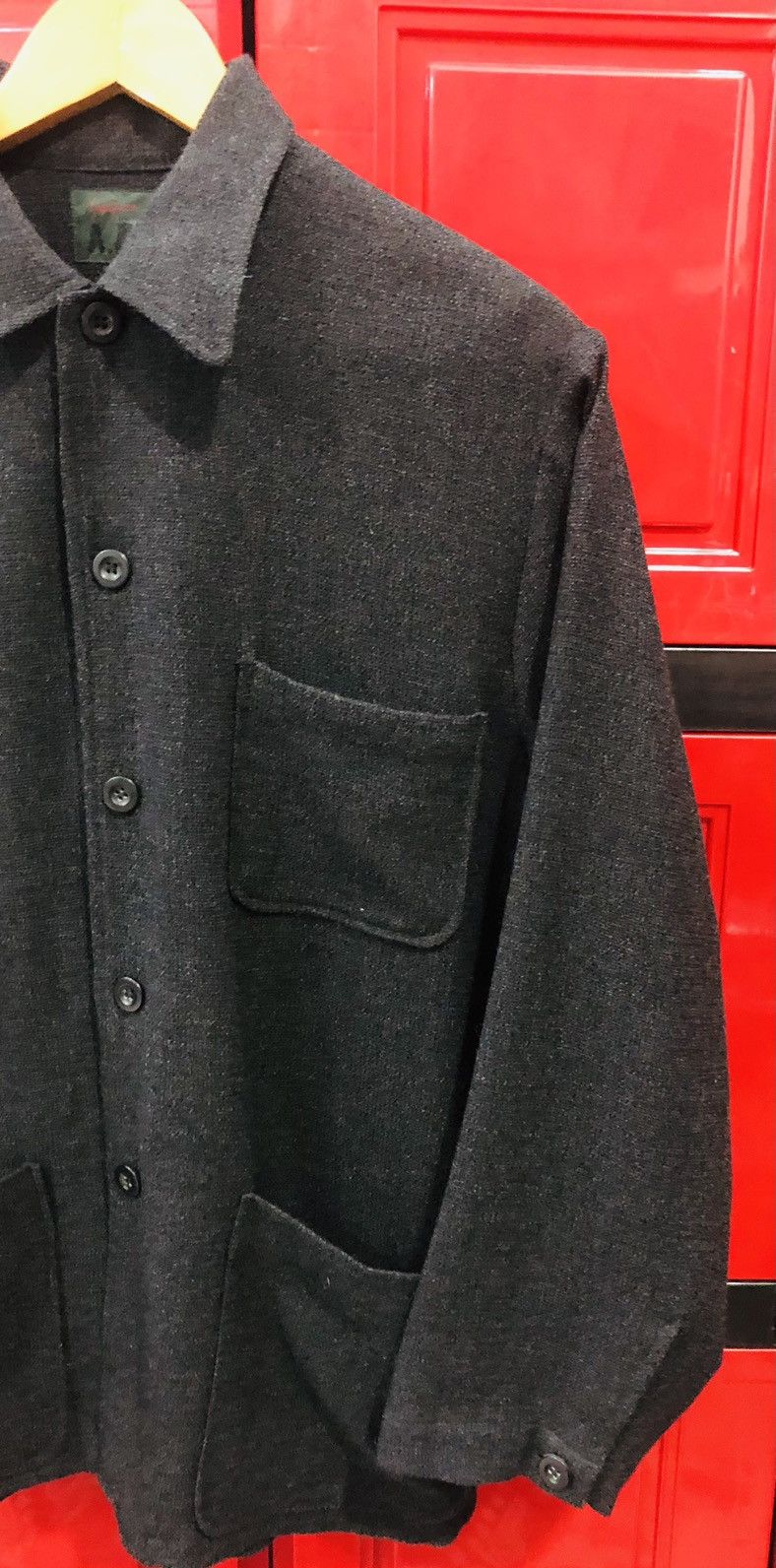 Vintage × Yohji Yamamoto A.A.R Yohji Yamamoto Against All Risk Button Up Jacket Size US M / EU 48-50 / 2 - 5 Thumbnail