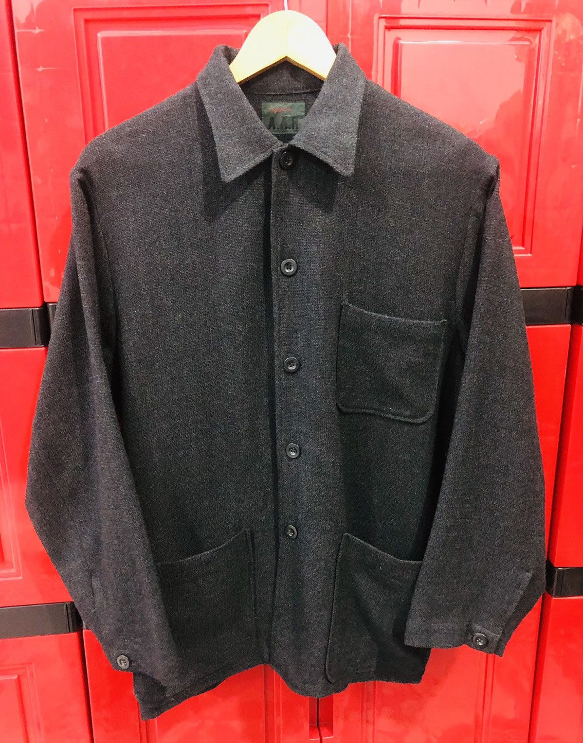 Vintage × Yohji Yamamoto A.A.R Yohji Yamamoto Against All Risk Button Up Jacket Size US M / EU 48-50 / 2 - 1 Thumbnail