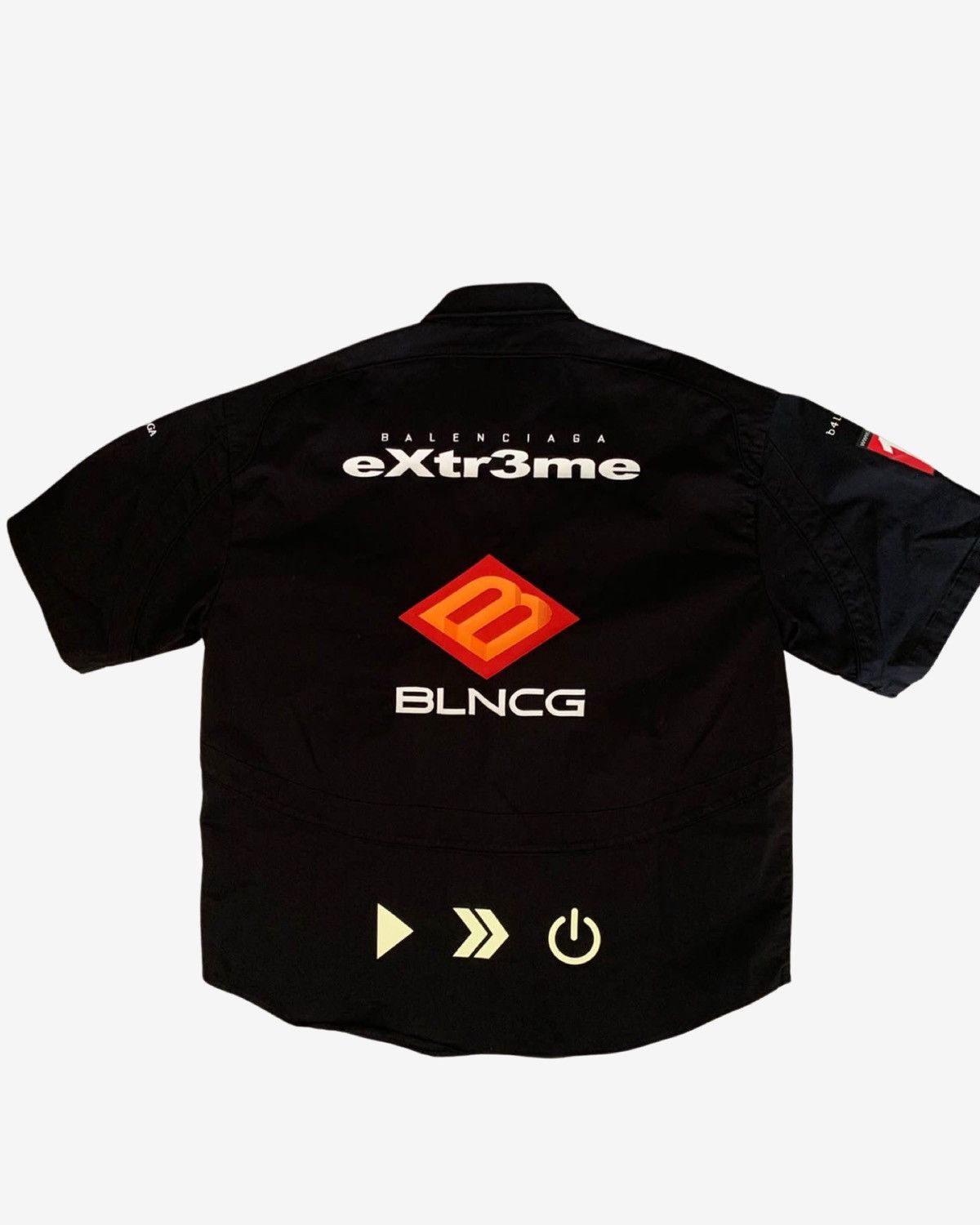Balenciaga *Sz.37* Balenciaga AW21 Afterworld Gamer Shirt Size US S / EU 44-46 / 1 - 3 Thumbnail