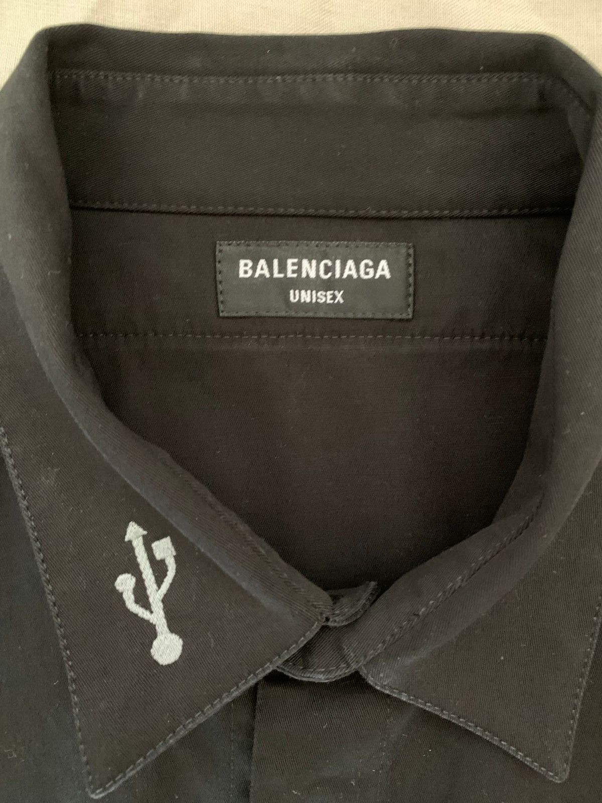 Balenciaga *Sz.37* Balenciaga AW21 Afterworld Gamer Shirt Size US S / EU 44-46 / 1 - 4 Thumbnail