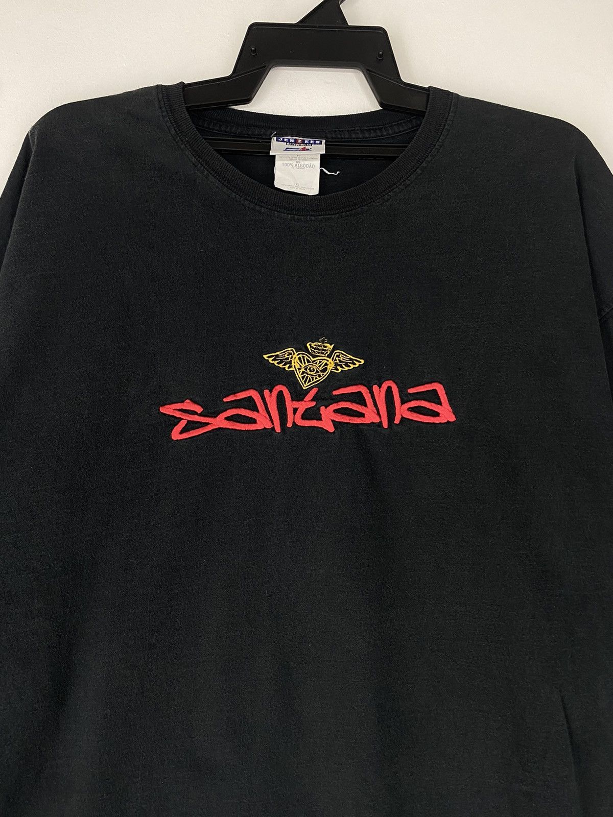 Band Tees × Vintage Vintage rare Santana guitarist Size US XL / EU 56 / 4 - 3 Thumbnail