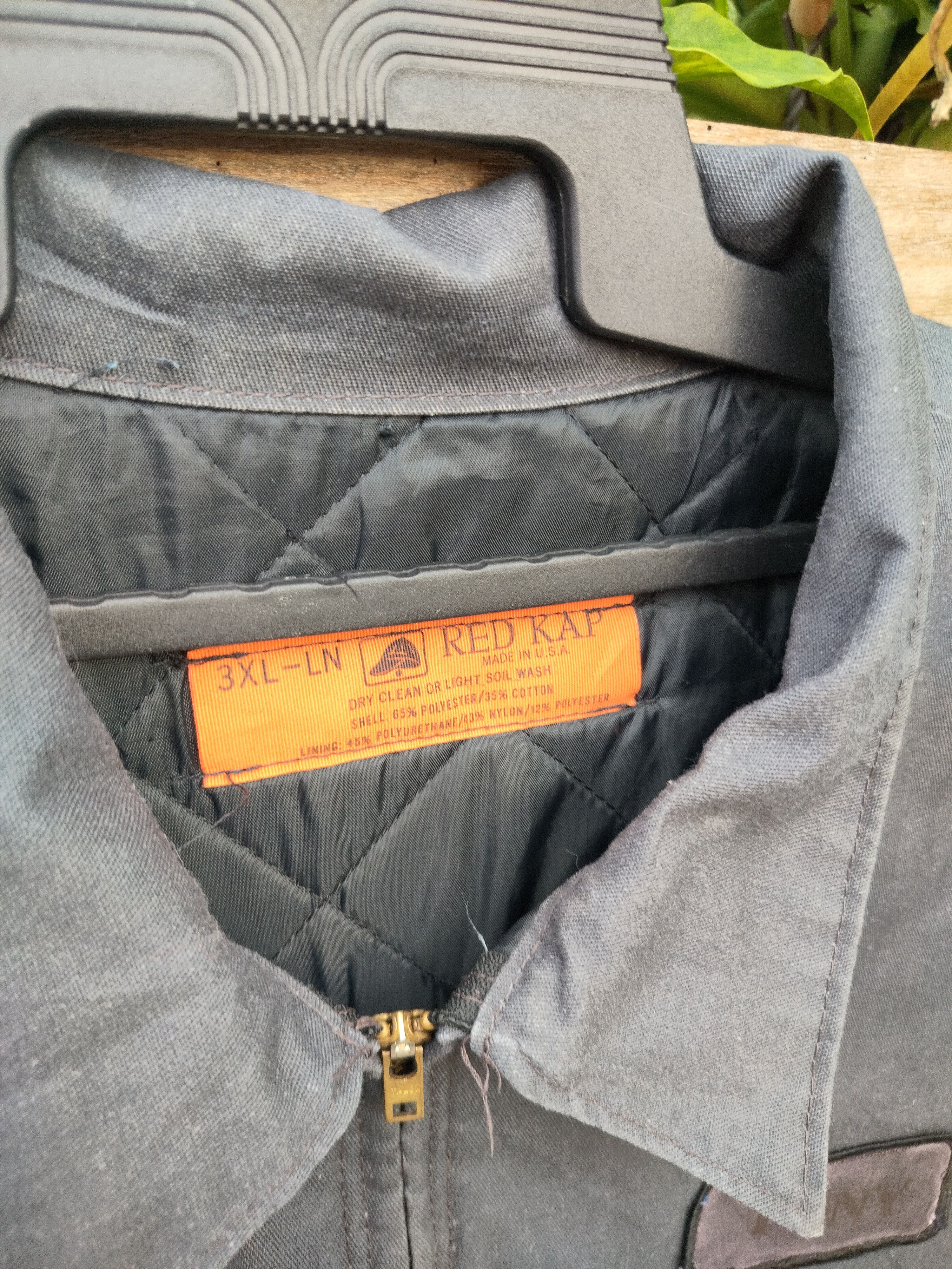 Vintage REDKAP WORKWEAR ZIPPER JACKET Size US XXL / EU 58 / 5 - 4 Thumbnail