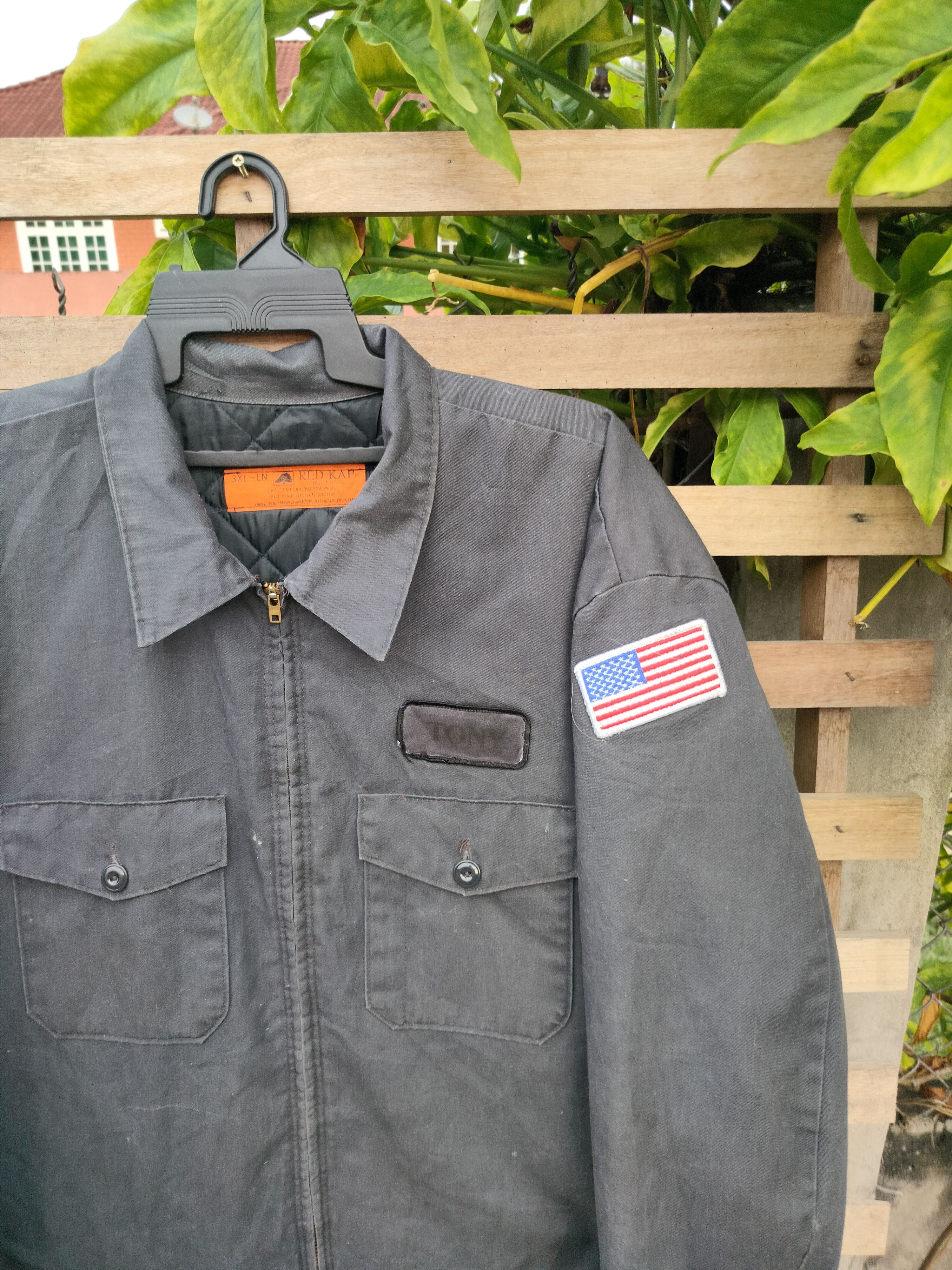 Vintage REDKAP WORKWEAR ZIPPER JACKET Size US XXL / EU 58 / 5 - 3 Thumbnail