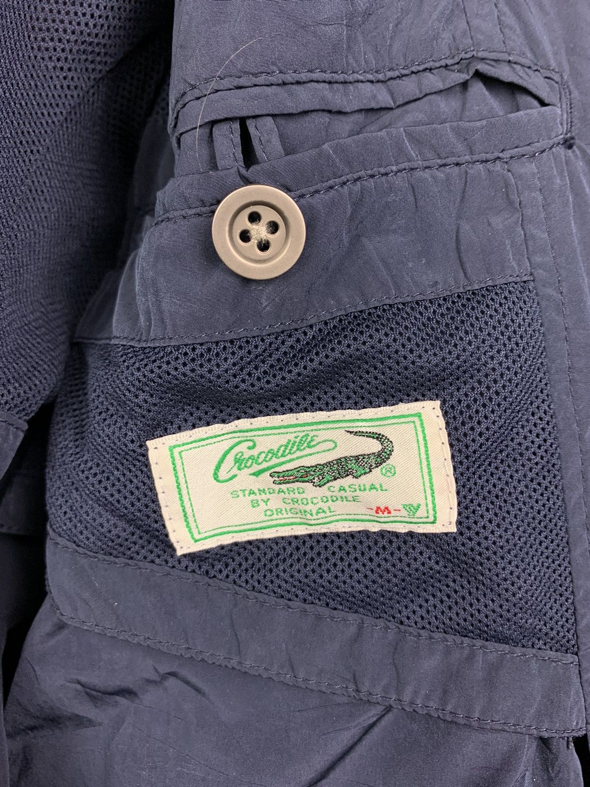 Japanese Brand × Vintage Vintage Japanese Brand Crocodile Chore Hoodie Jacket Size US L / EU 52-54 / 3 - 12 Thumbnail