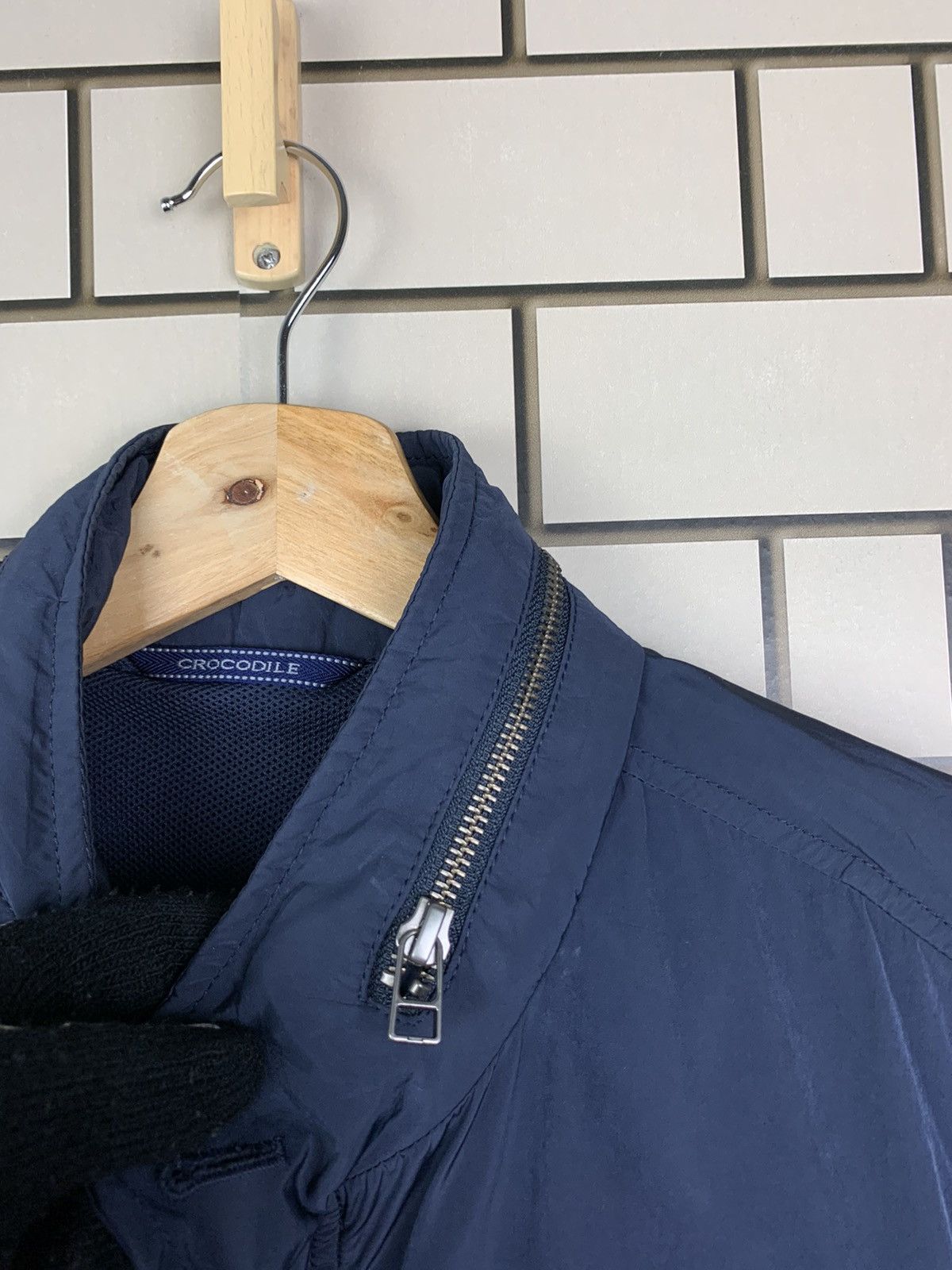 Japanese Brand × Vintage Vintage Japanese Brand Crocodile Chore Hoodie Jacket Size US L / EU 52-54 / 3 - 6 Thumbnail