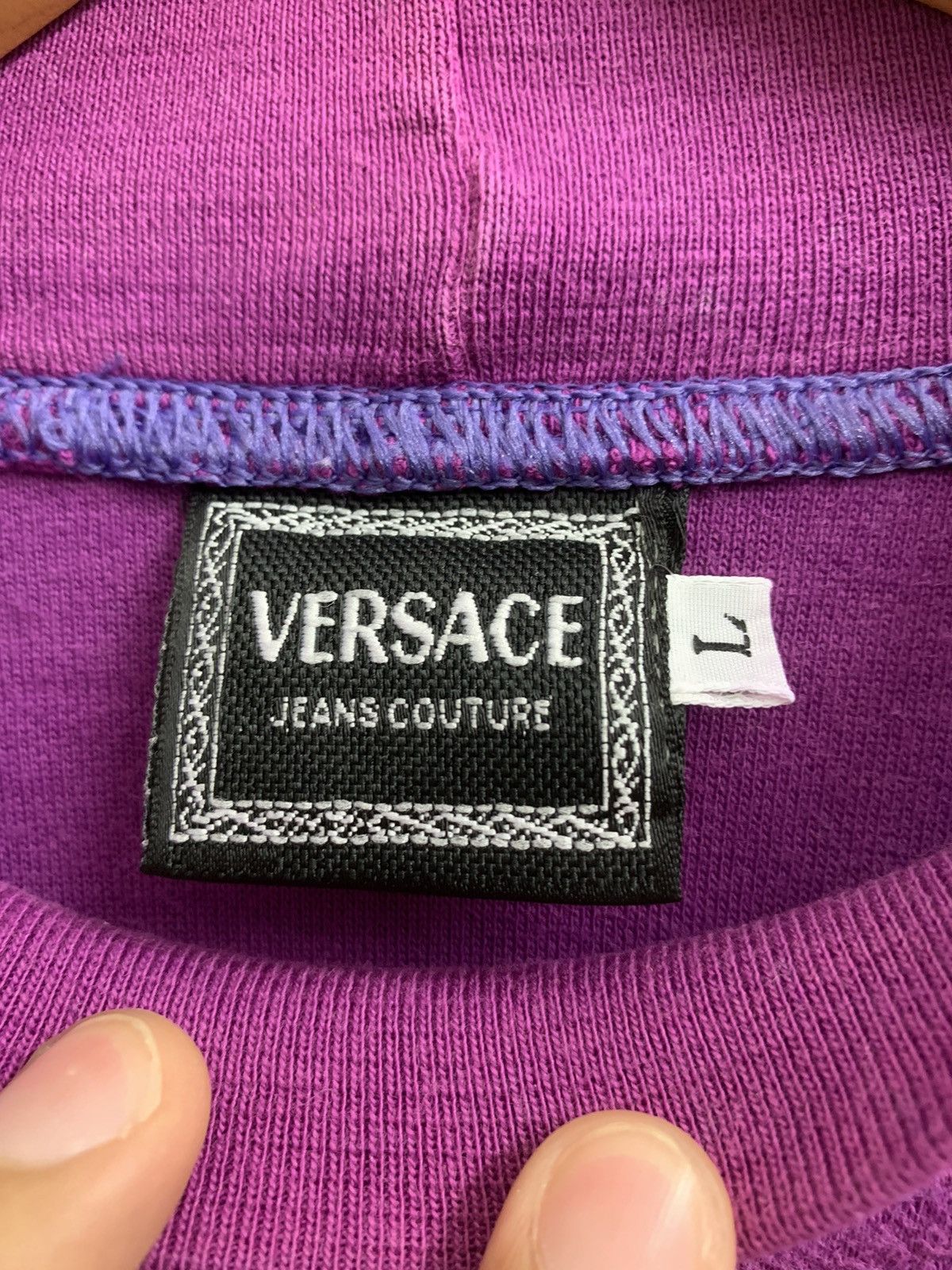 Vintage 🔥 Versace Jeans Couture Sun Faded Sweatshirts Size US M / EU 48-50 / 2 - 6 Thumbnail