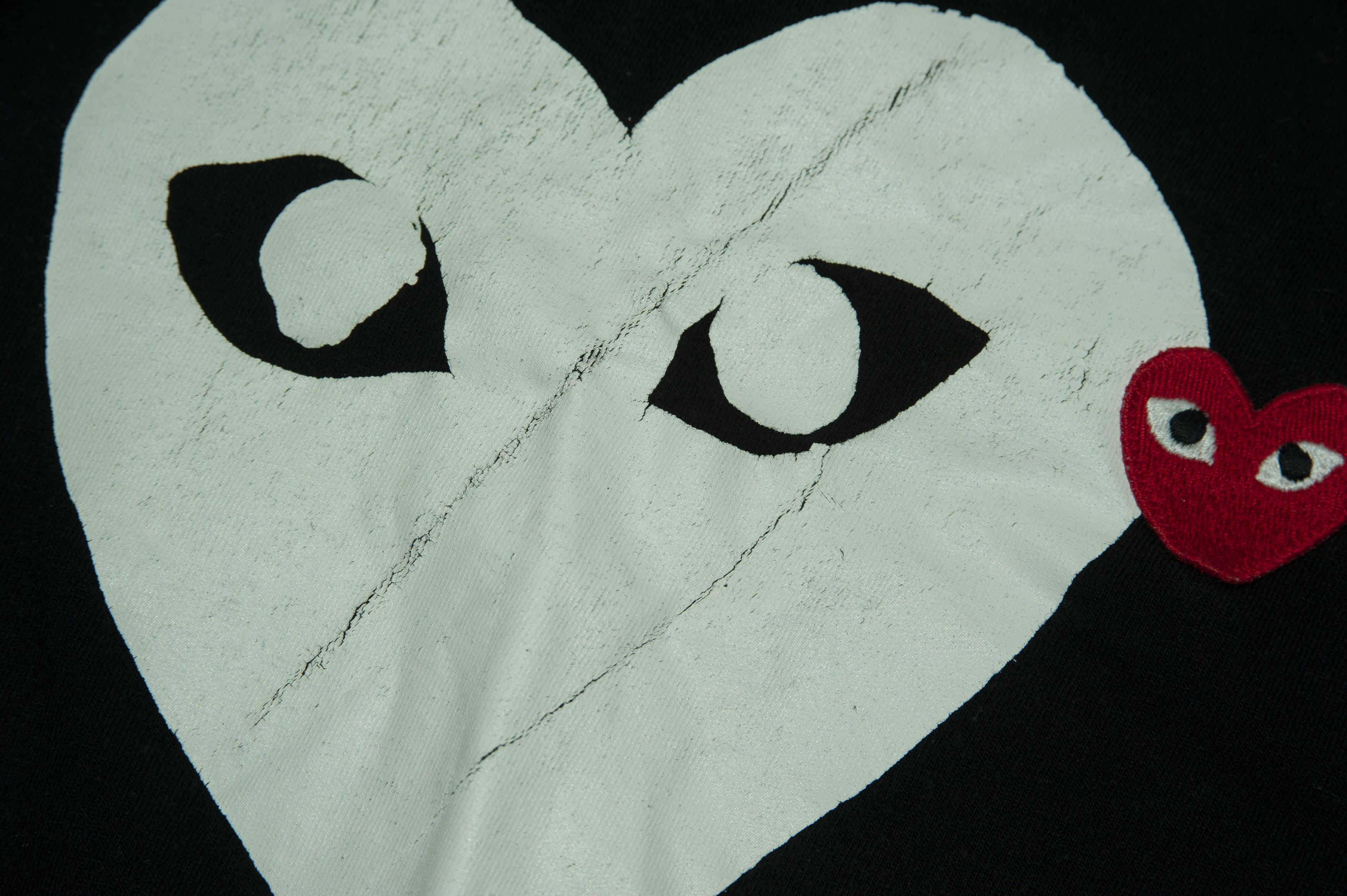 Comme des Garcons Play Comme Des Garçons Heart T-shirt Size US M / EU 48-50 / 2 - 3 Thumbnail