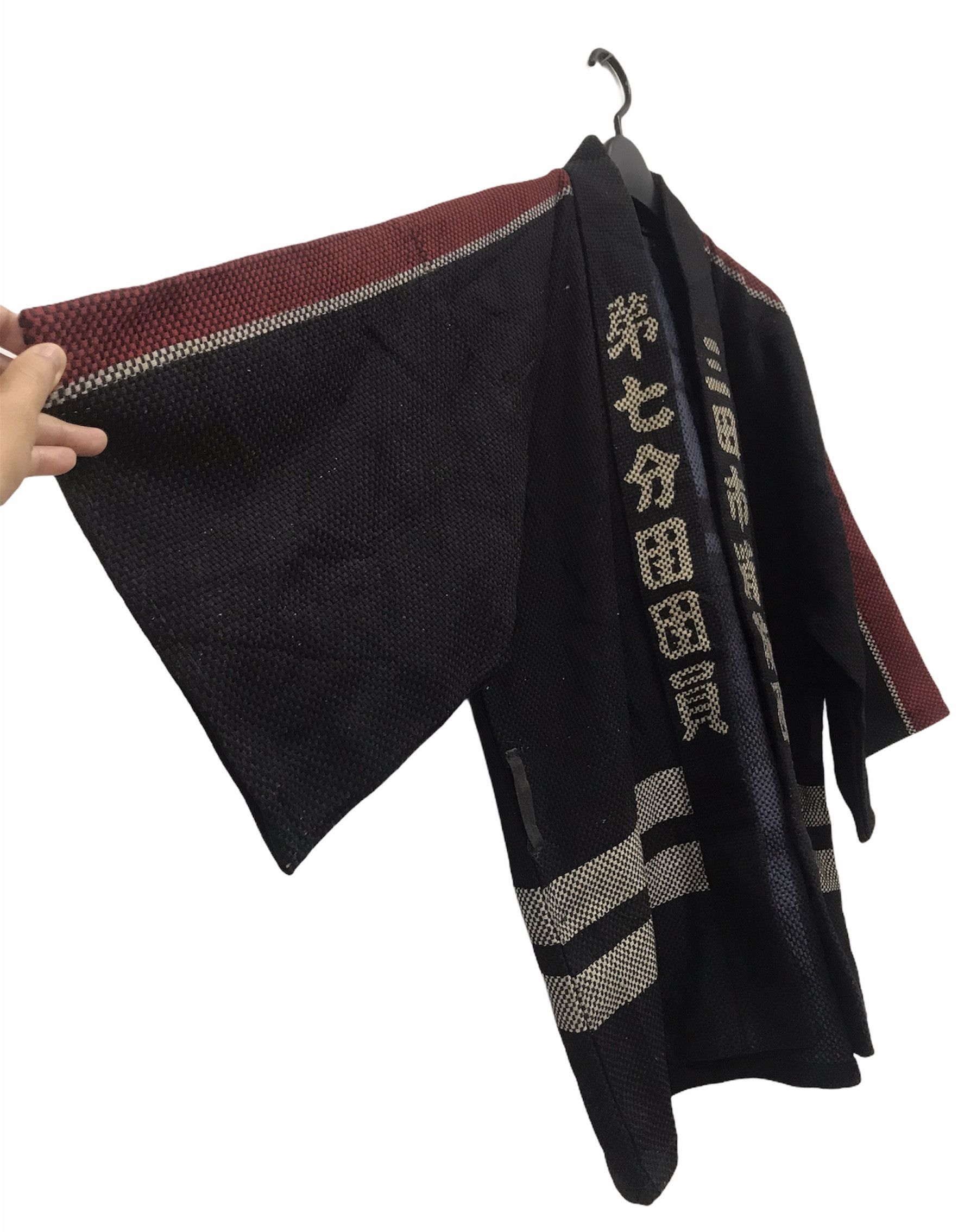 Indigo Vtg Sanjuro Happi Jacket Japanese Traditional Festival Haori Size US L / EU 52-54 / 3 - 5 Thumbnail