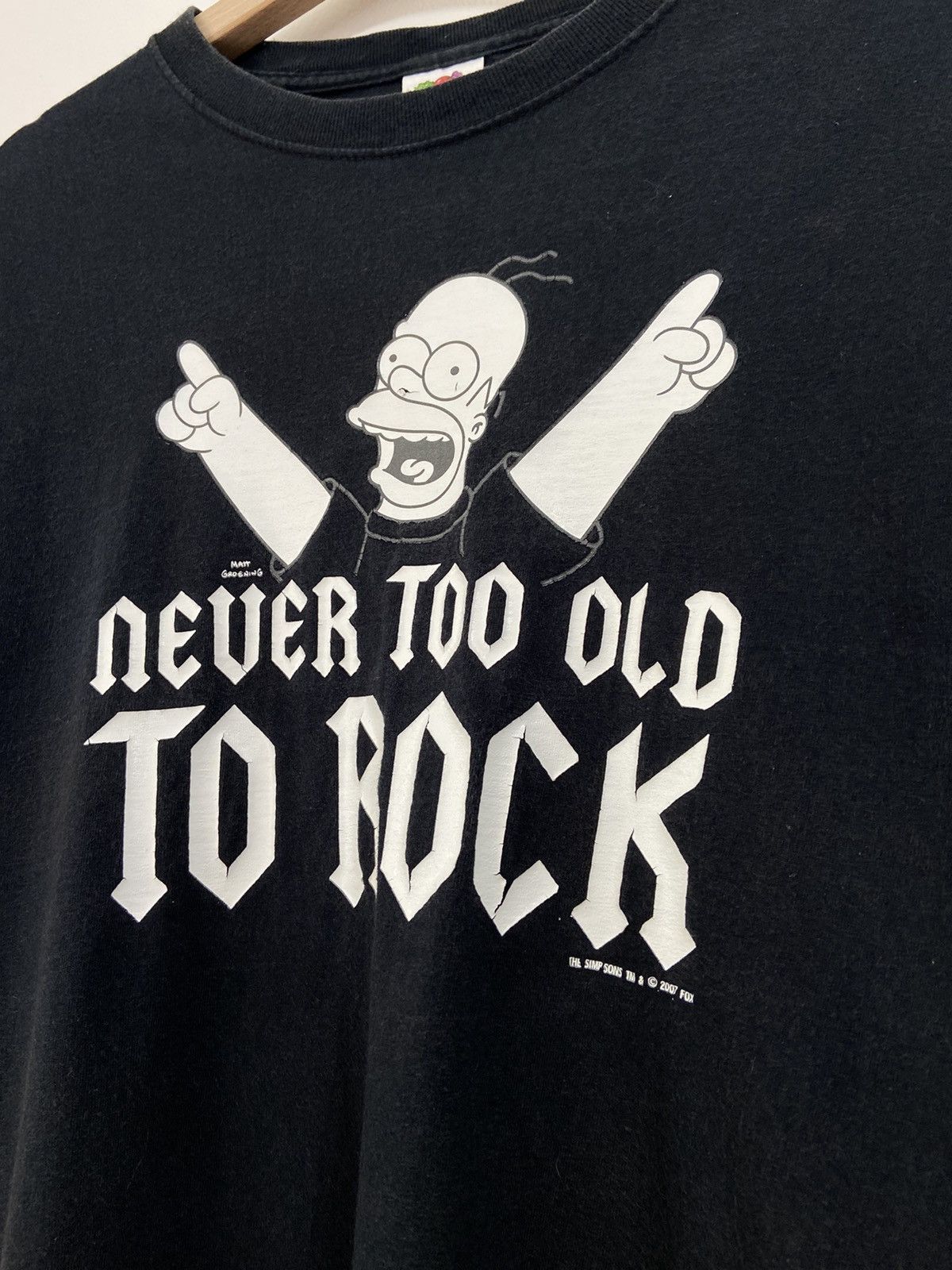 Cartoon Network Vintage Shirt The Simpson 2007 Size US L / EU 52-54 / 3 - 3 Thumbnail