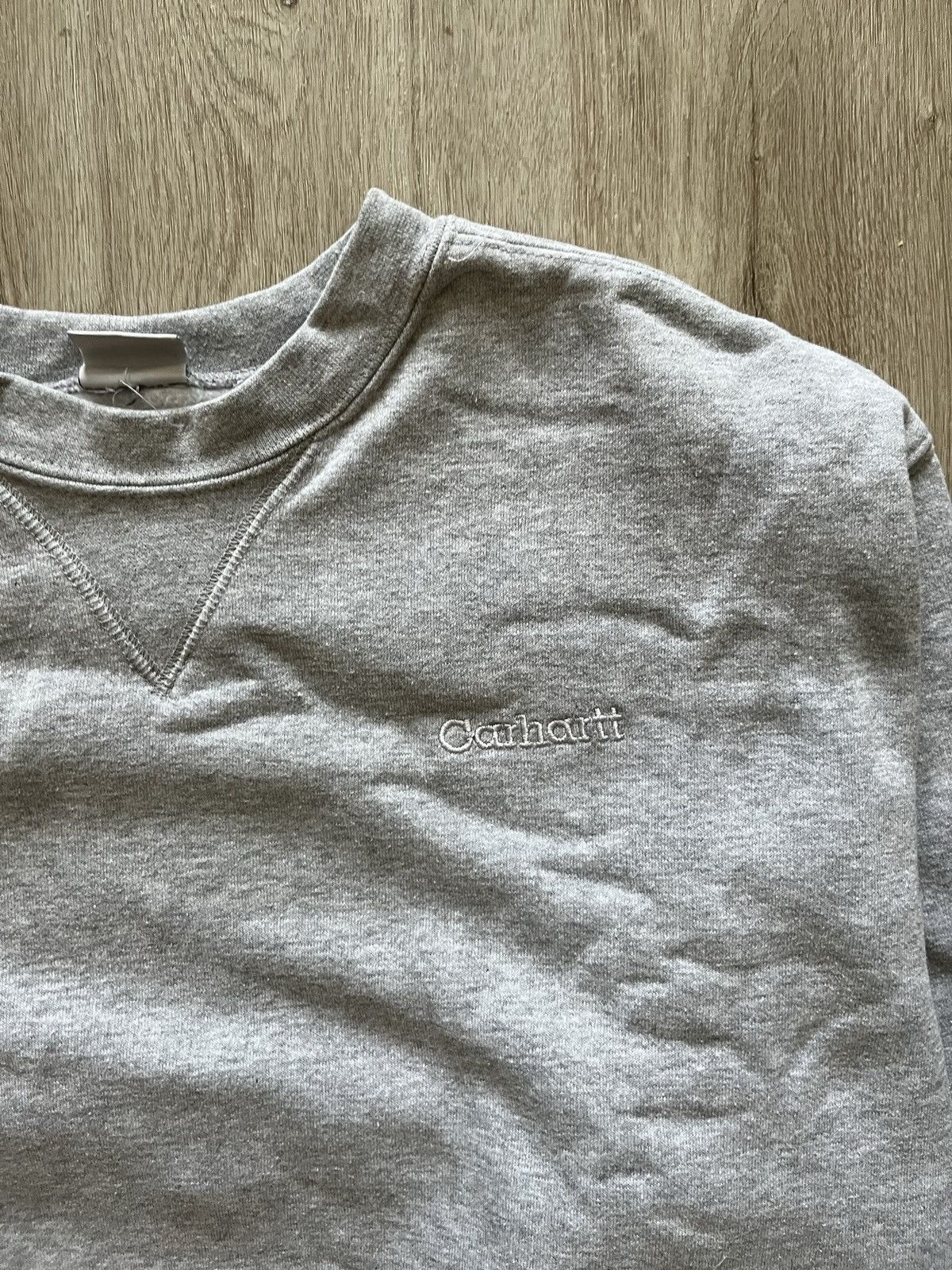 Carhartt Vintage Grey Carhartt Sweatshirt Size US XL / EU 56 / 4 - 5 Thumbnail