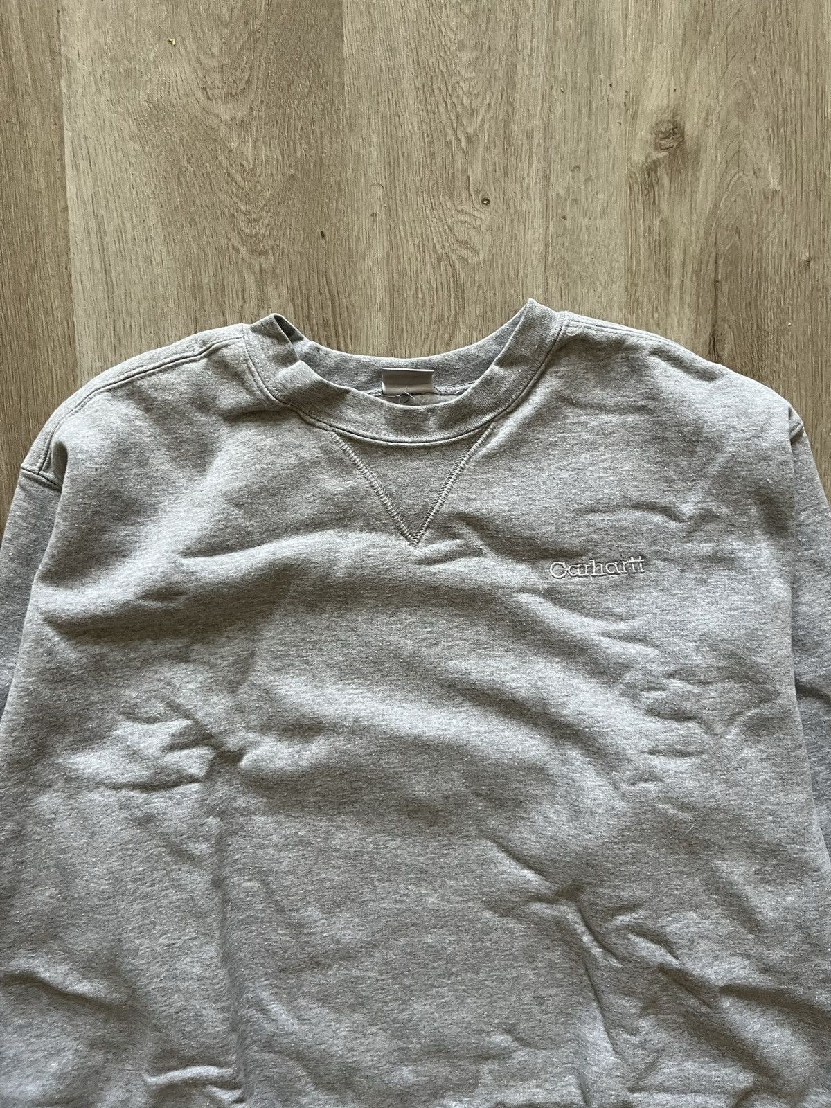 Carhartt Vintage Grey Carhartt Sweatshirt Size US XL / EU 56 / 4 - 3 Thumbnail