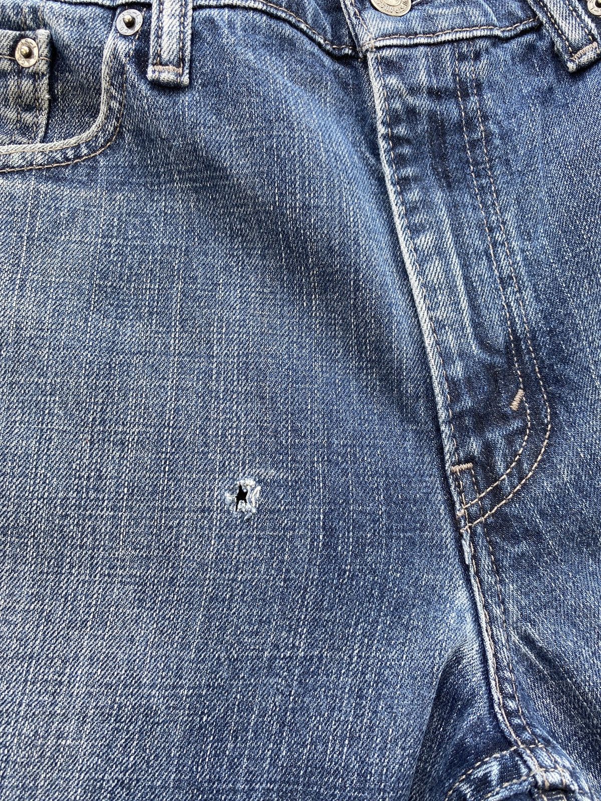 Jean × Levi's × Vintage VINTAGE LEVIS 511 JEANS BLUE WASH -J427 Size US 38 / EU 54 - 6 Thumbnail