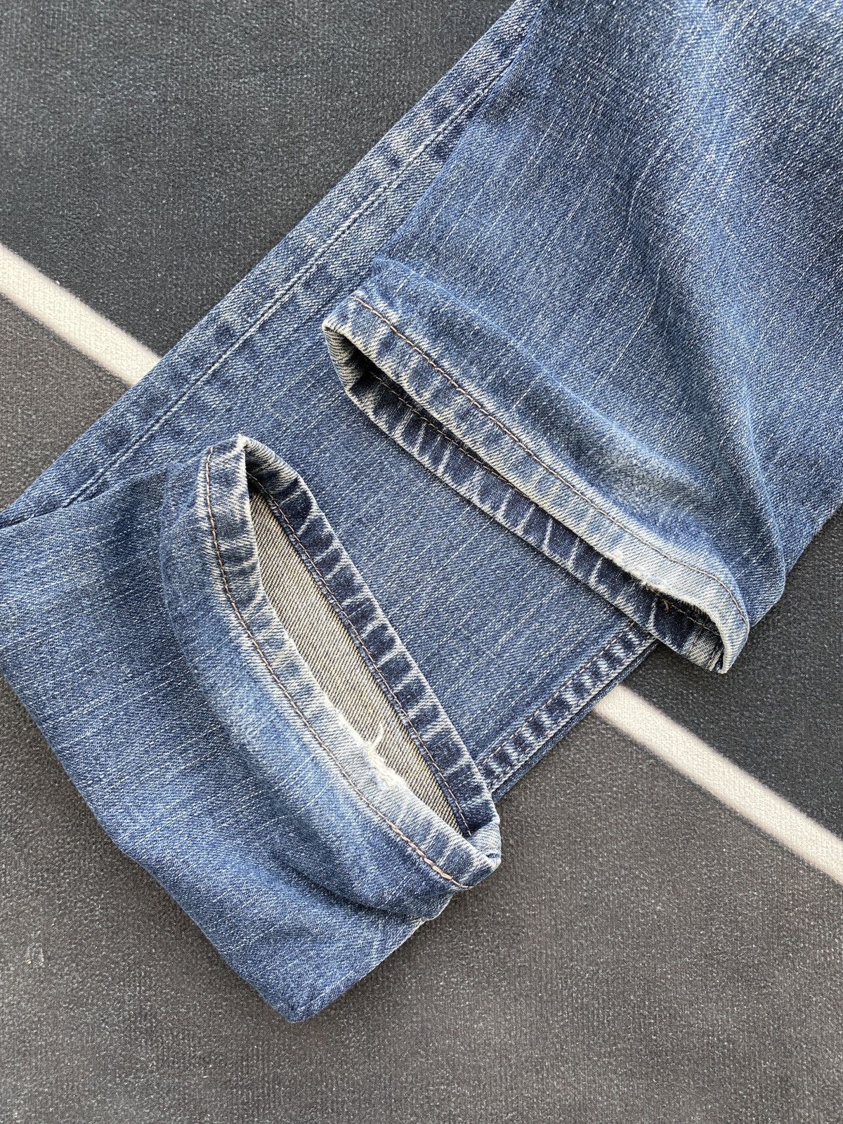 Jean × Levi's × Vintage VINTAGE LEVIS 511 JEANS BLUE WASH -J427 Size US 38 / EU 54 - 11 Thumbnail