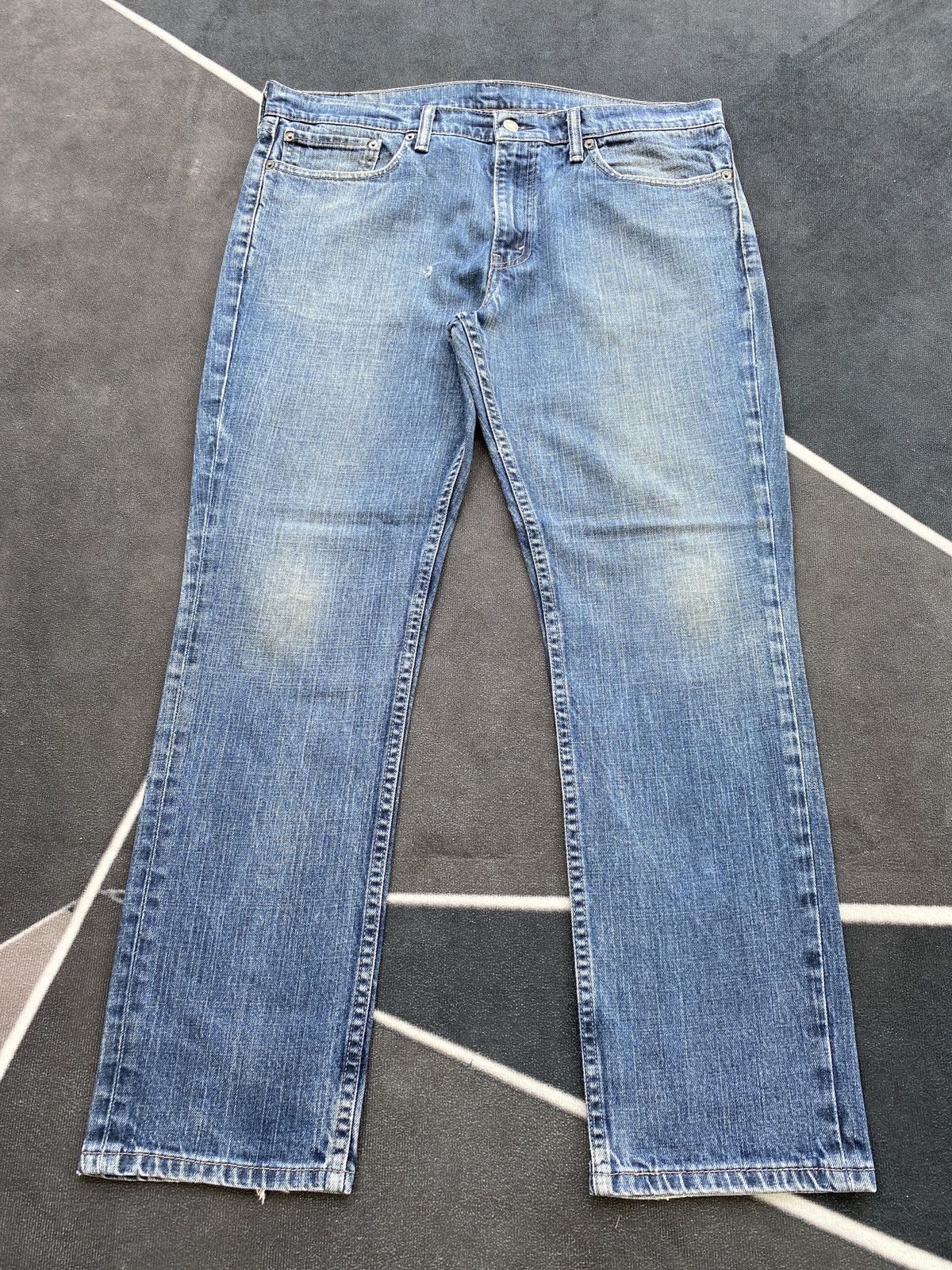 Jean × Levi's × Vintage VINTAGE LEVIS 511 JEANS BLUE WASH -J427 Size US 38 / EU 54 - 2 Thumbnail