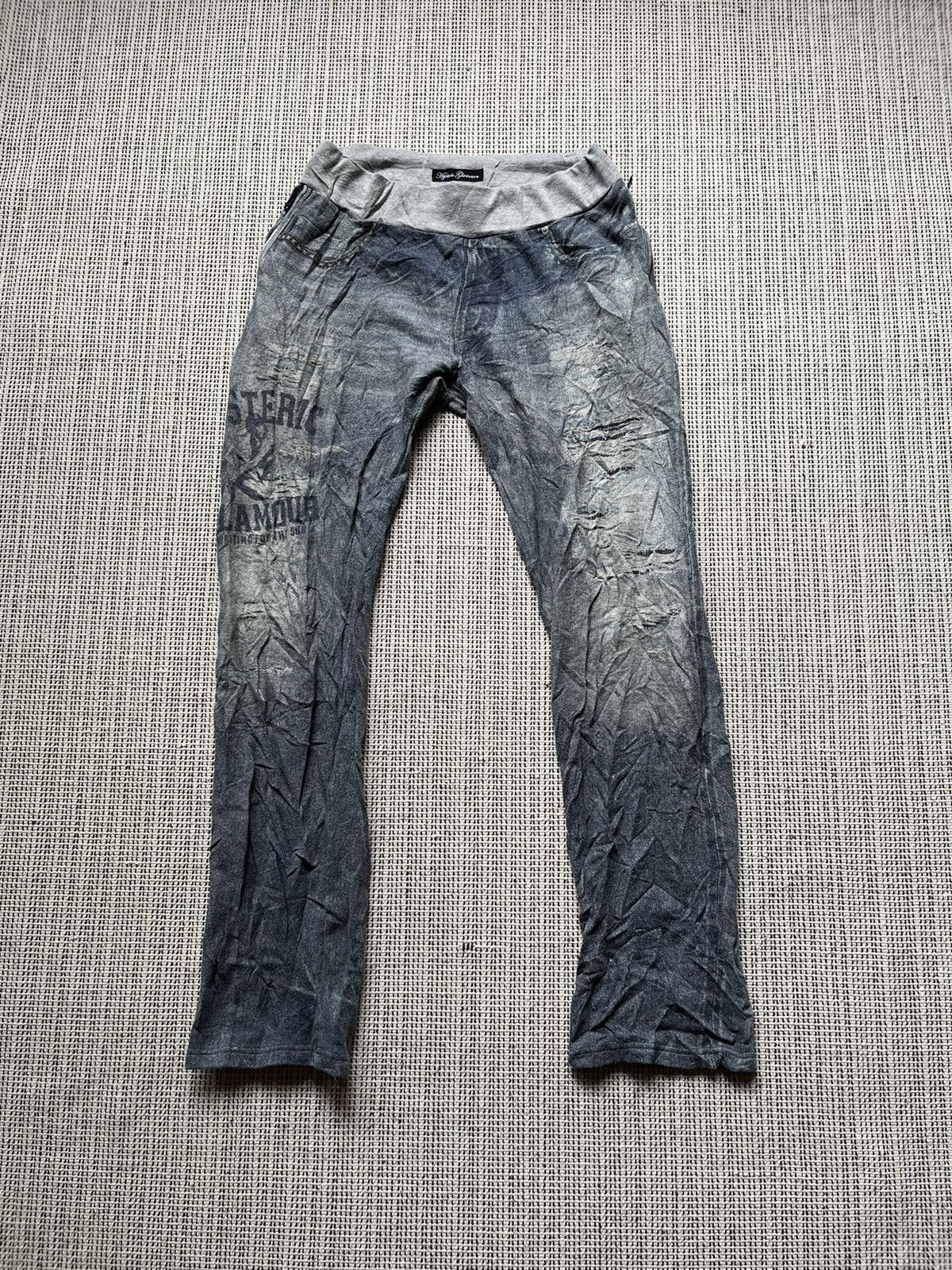 Hysteric Glamour Hysteric Glamour Trompe L’oeil sweatpants Size 29" - 1 Thumbnail
