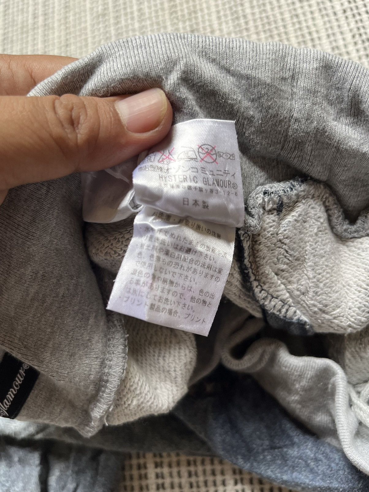 Hysteric Glamour Hysteric Glamour Trompe L’oeil sweatpants Size 29" - 8 Thumbnail