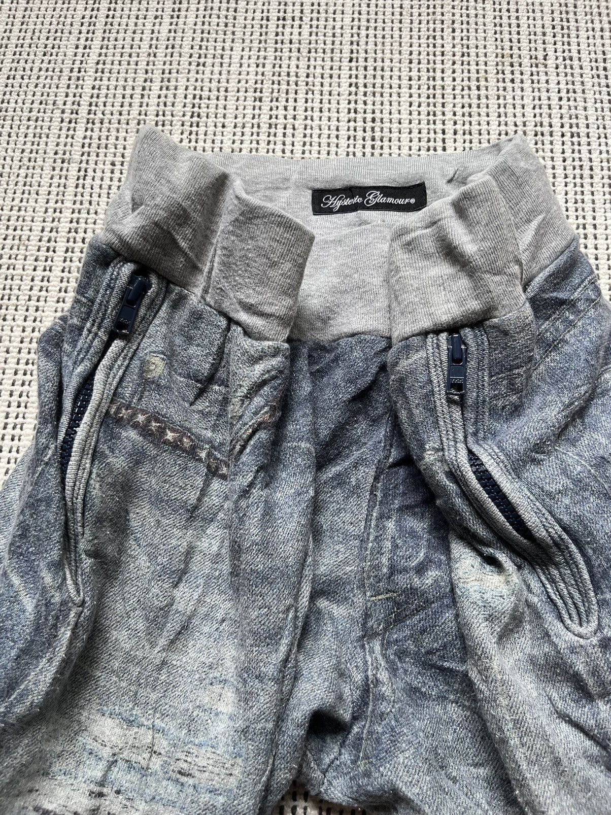 Hysteric Glamour Hysteric Glamour Trompe L’oeil sweatpants Size 29" - 5 Thumbnail