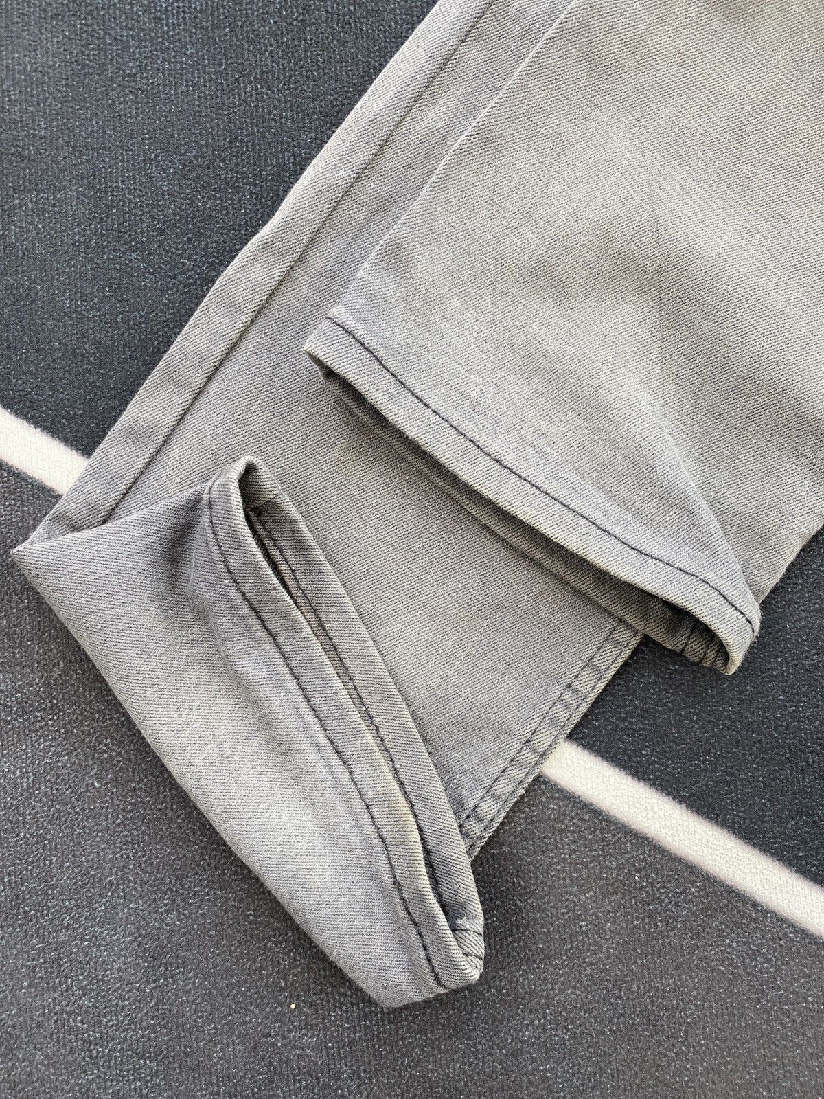 Jean × Levi's × Vintage VINTAGE LEVIS 511 JEANS FADED GREY -J430 Size US 32 / EU 48 - 9 Thumbnail