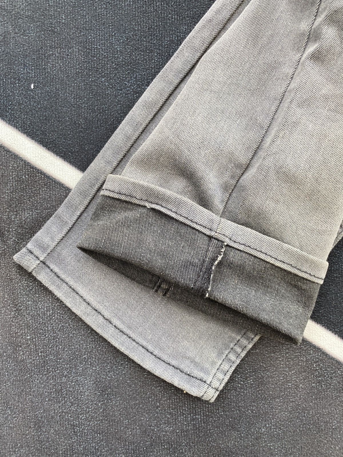 Jean × Levi's × Vintage VINTAGE LEVIS 511 JEANS FADED GREY -J430 Size US 32 / EU 48 - 8 Thumbnail