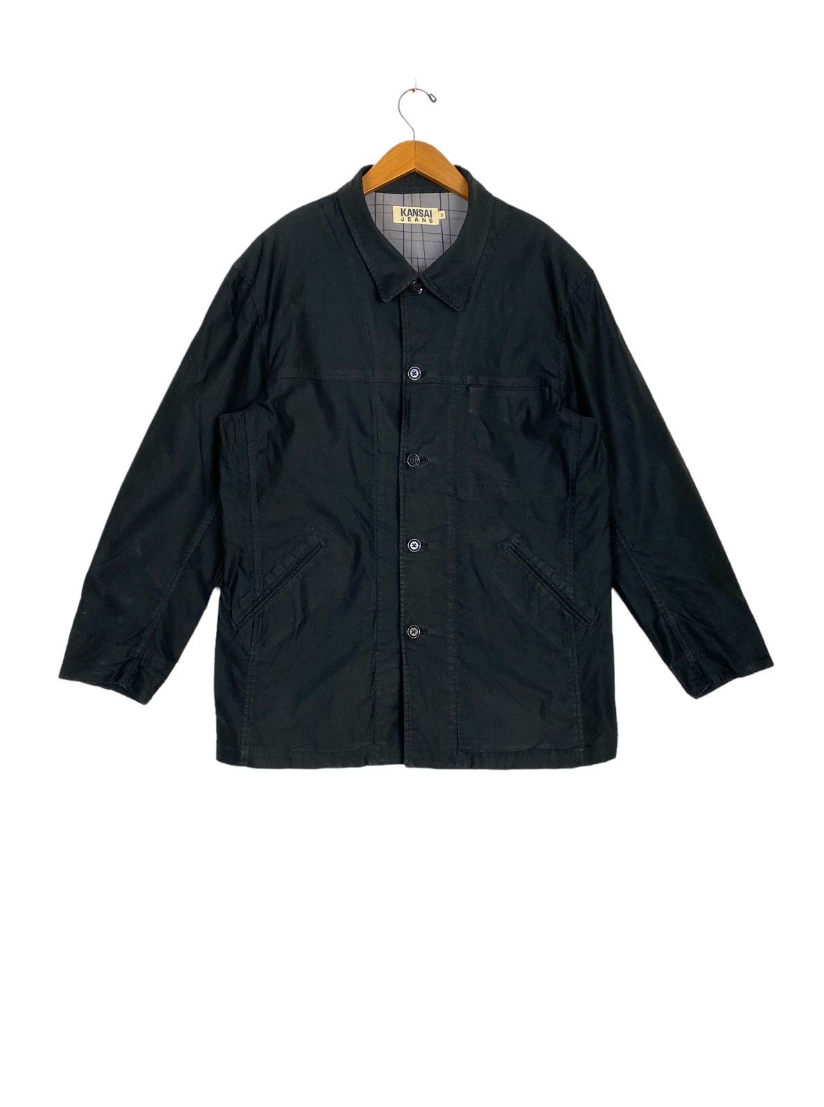 Kansai Yamamoto Rare‼️ Kansai Jeans Workwear Jacket Large Size Size US L / EU 52-54 / 3 - 1 Thumbnail