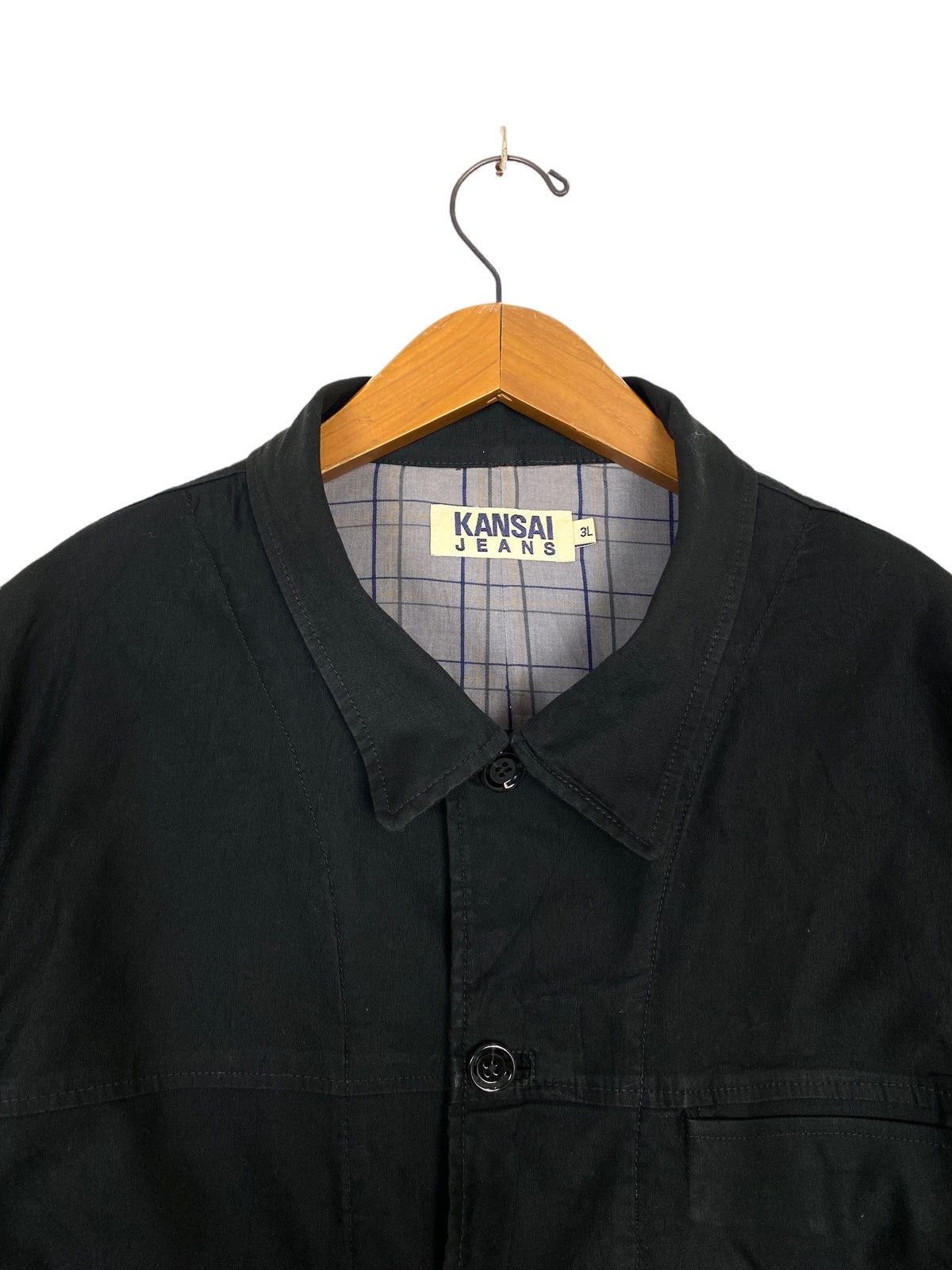 Kansai Yamamoto Rare‼️ Kansai Jeans Workwear Jacket Large Size Size US L / EU 52-54 / 3 - 4 Thumbnail