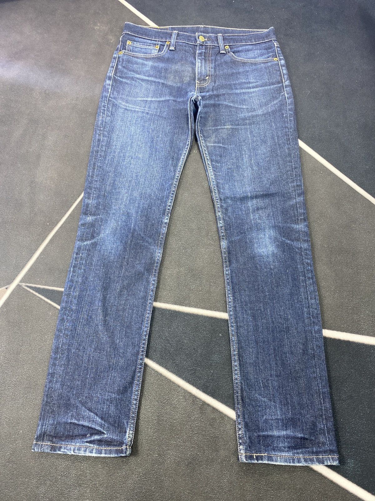 Jean × Levi's × Vintage VINTAGE LEVIS 511 JEANS BLUE WASH -J431 Size US 32 / EU 48 - 2 Thumbnail