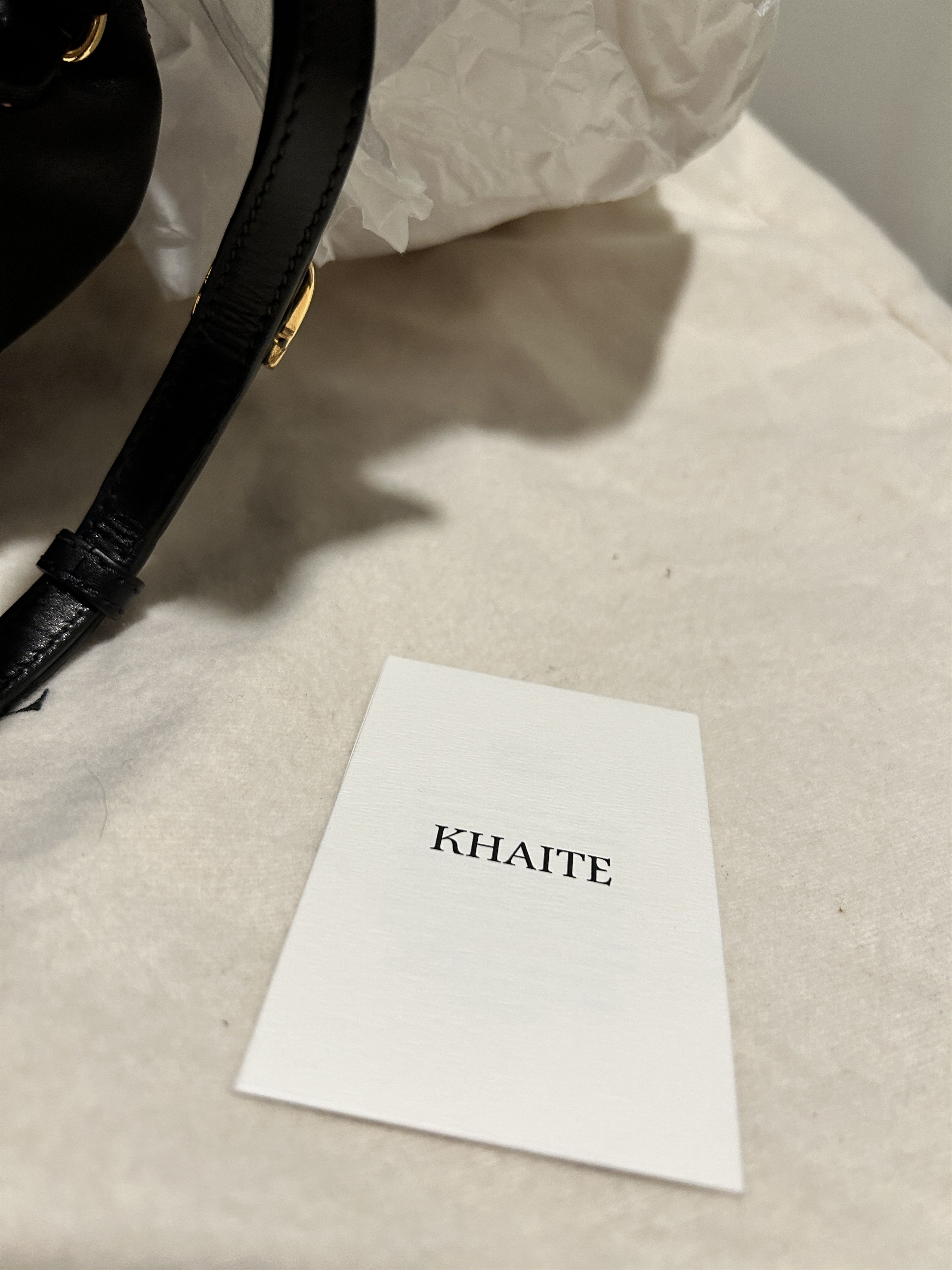 KHAITE Khaite Daphne Leather Backpack Women's Black Bag Calfskin Size ONE SIZE - 5 Thumbnail