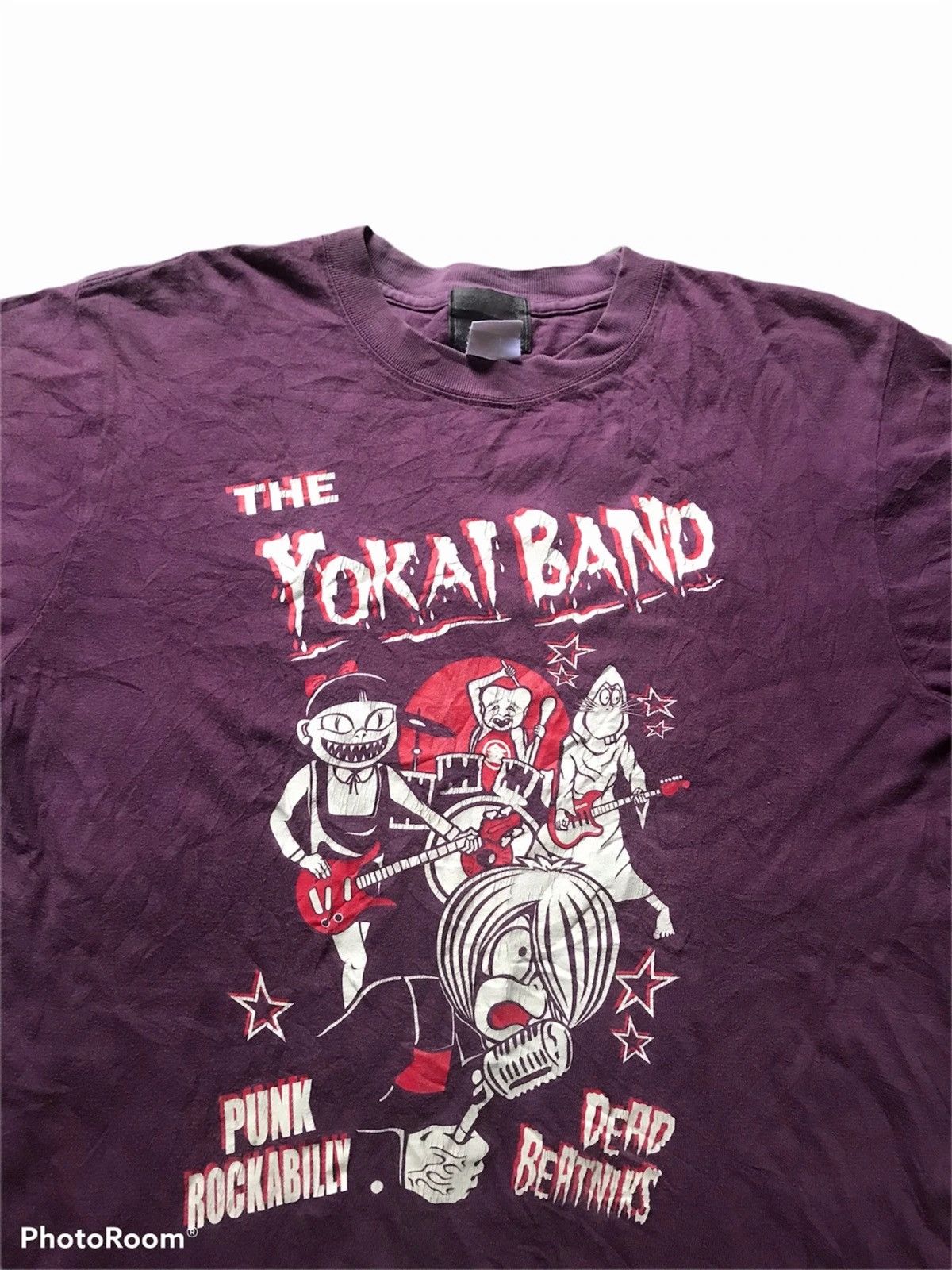 Band Tees Vintage Y2K The Yokai Band Punk Shirt Size US L / EU 52-54 / 3 - 4 Thumbnail