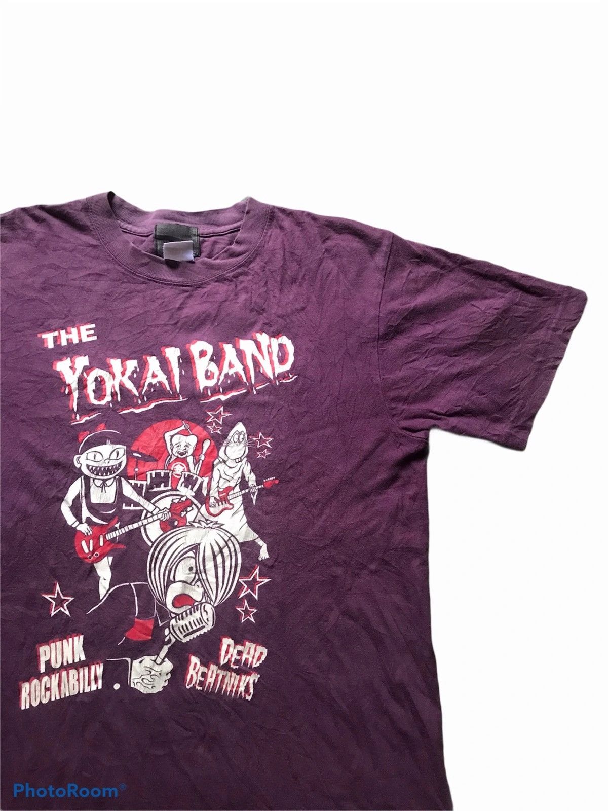 Band Tees Vintage Y2K The Yokai Band Punk Shirt Size US L / EU 52-54 / 3 - 2 Thumbnail