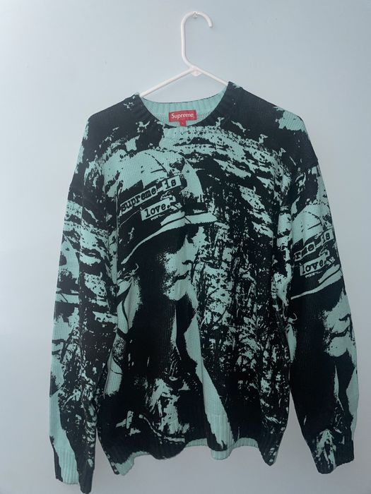 Supreme Supreme Is Love Sweater | Grailed