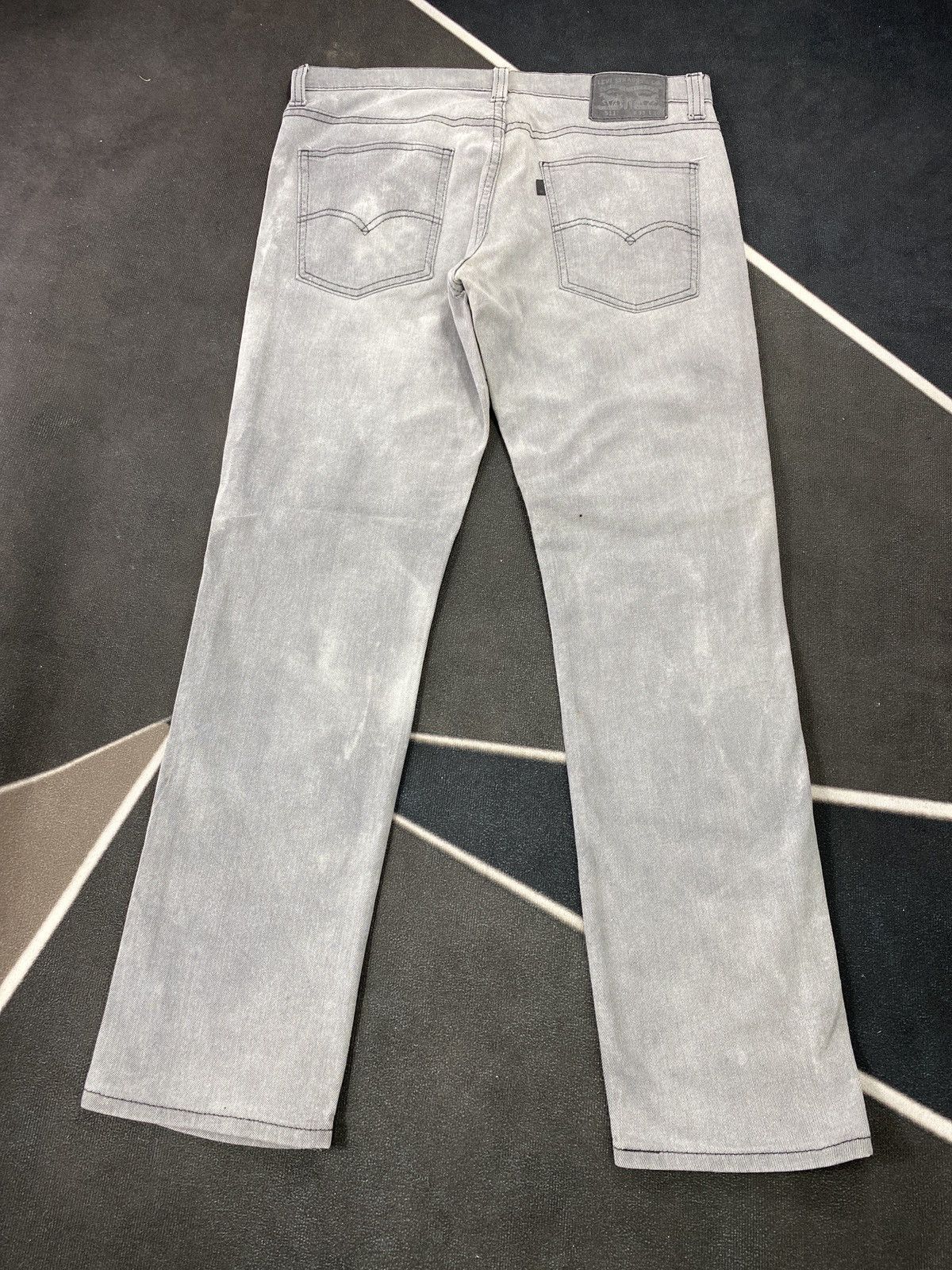Jean × Levi's × Vintage VINTAGE LEVIS 511 JEANS FADED GREY -J433 Size US 34 / EU 50 - 4 Thumbnail