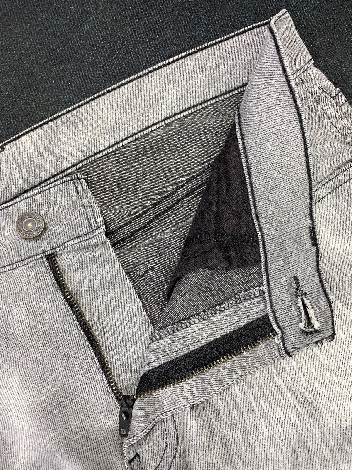 Jean × Levi's × Vintage VINTAGE LEVIS 511 JEANS FADED GREY -J433 Size US 34 / EU 50 - 5 Thumbnail