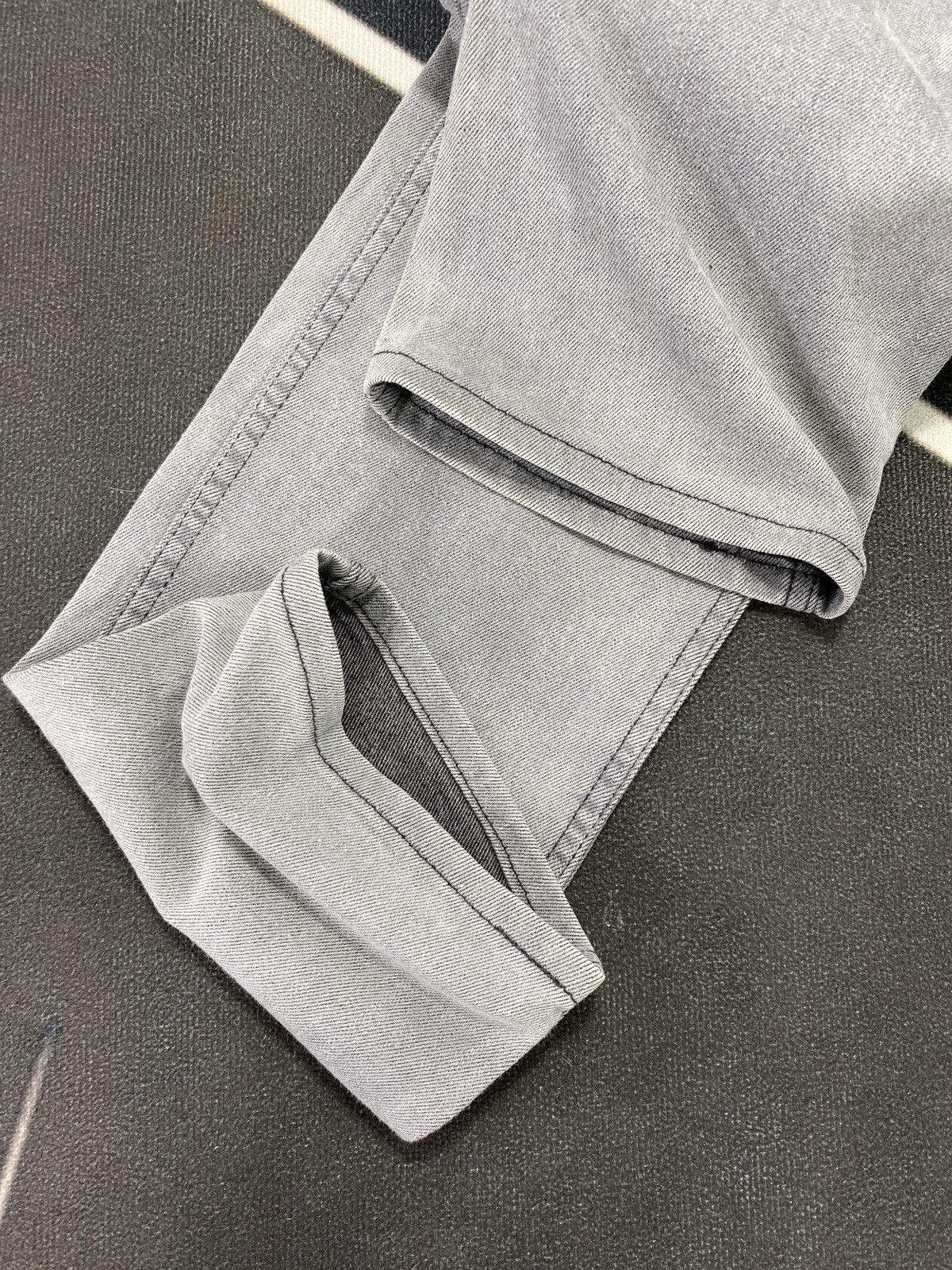 Jean × Levi's × Vintage VINTAGE LEVIS 511 JEANS FADED GREY -J433 Size US 34 / EU 50 - 8 Thumbnail