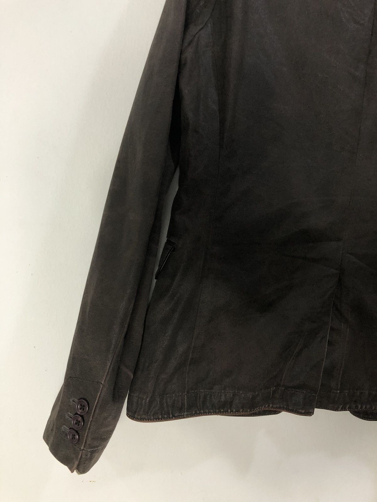 Takeo Kikuchi Designer Takeo Kikuchi Wax Blazer Size US M / EU 48-50 / 2 - 7 Thumbnail