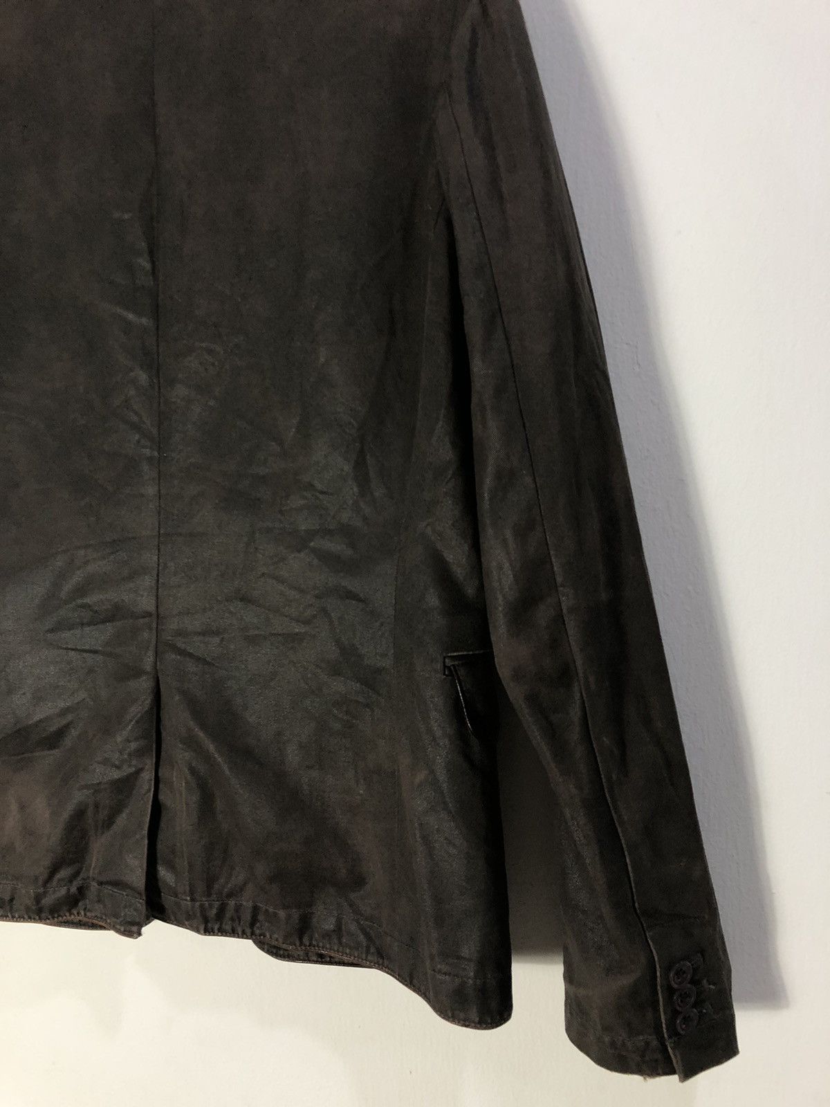 Takeo Kikuchi Designer Takeo Kikuchi Wax Blazer Size US M / EU 48-50 / 2 - 8 Thumbnail