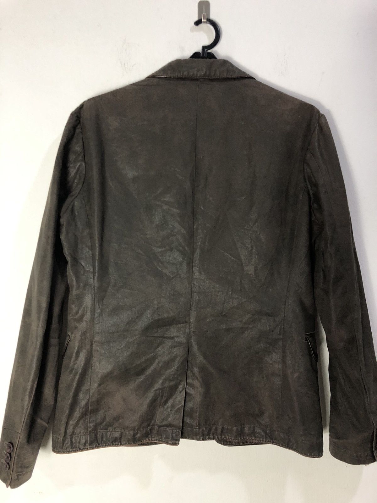 Takeo Kikuchi Designer Takeo Kikuchi Wax Blazer Size US M / EU 48-50 / 2 - 6 Thumbnail