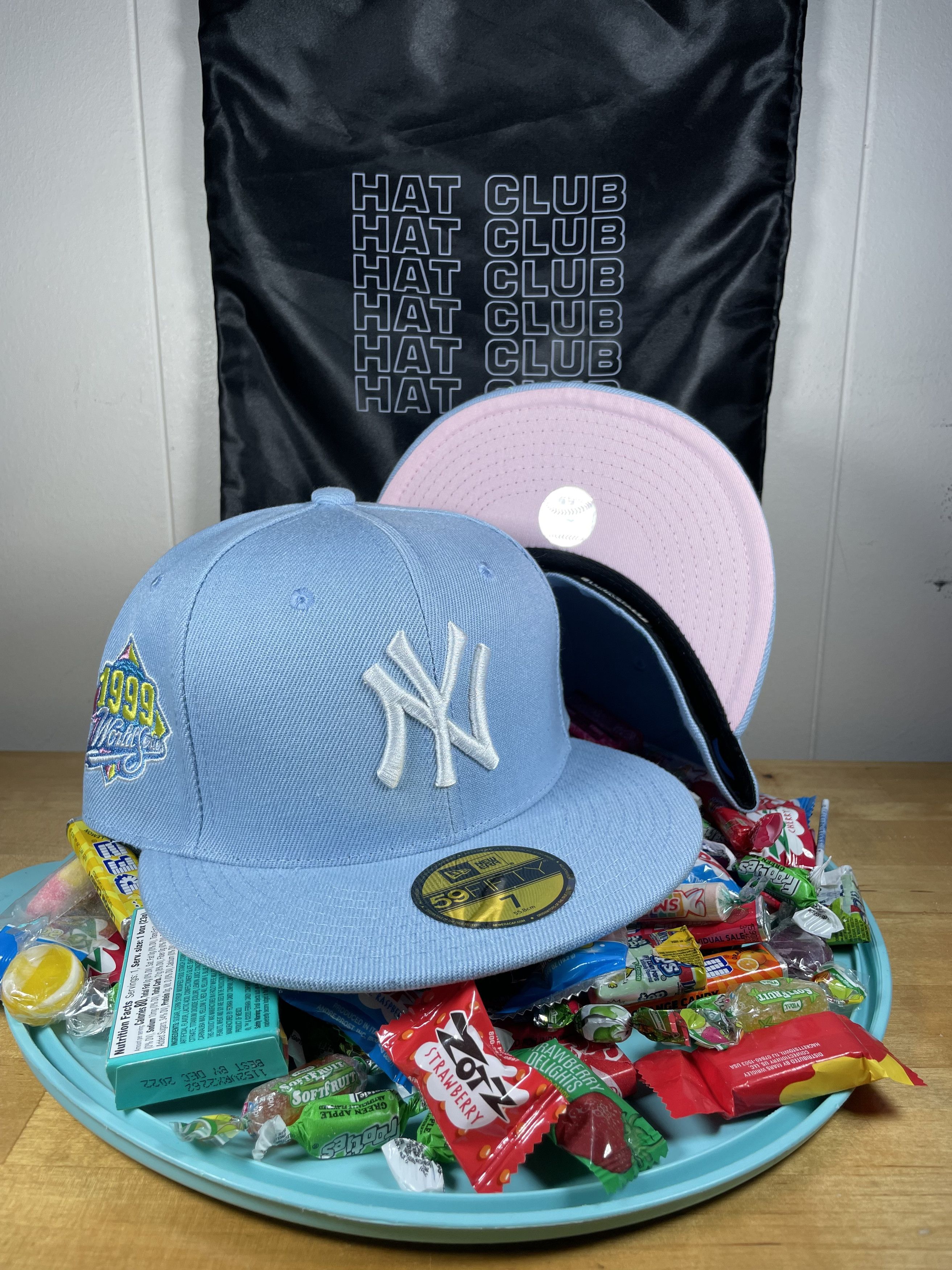 New Era New Era 59Fifty NY Yankees Cotton Candy Size 7/18 | Grailed