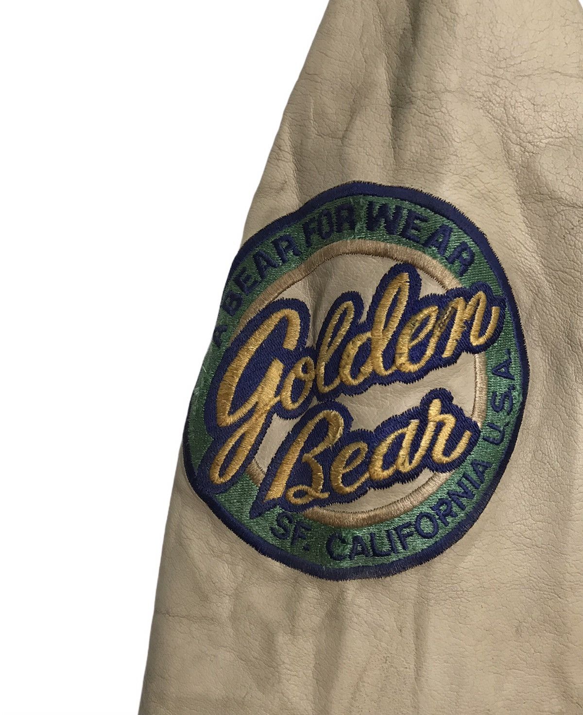 Golden Bear Vintage Golden Bear Sleeves Leather Jacket Size US M / EU 48-50 / 2 - 8 Thumbnail