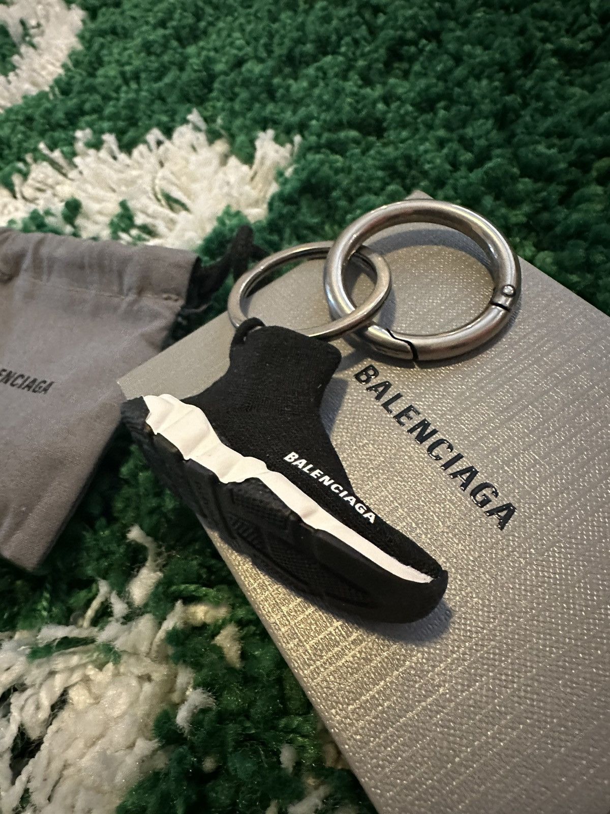 Balenciaga Balenciaga Speed Trainer Keychain Black Size ONE SIZE - 2 Thumbnail